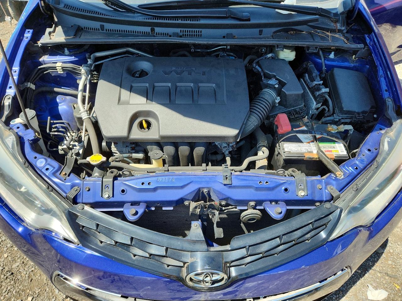 2015 Toyota Corolla S Plus Blue vin: 2T1BURHE1FC471526
