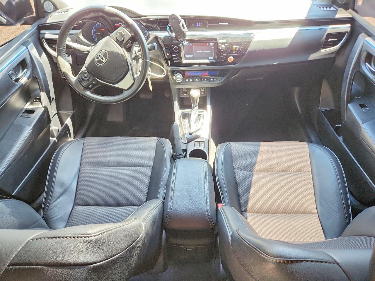 2015 Toyota Corolla S Plus Blue vin: 2T1BURHE1FC471526