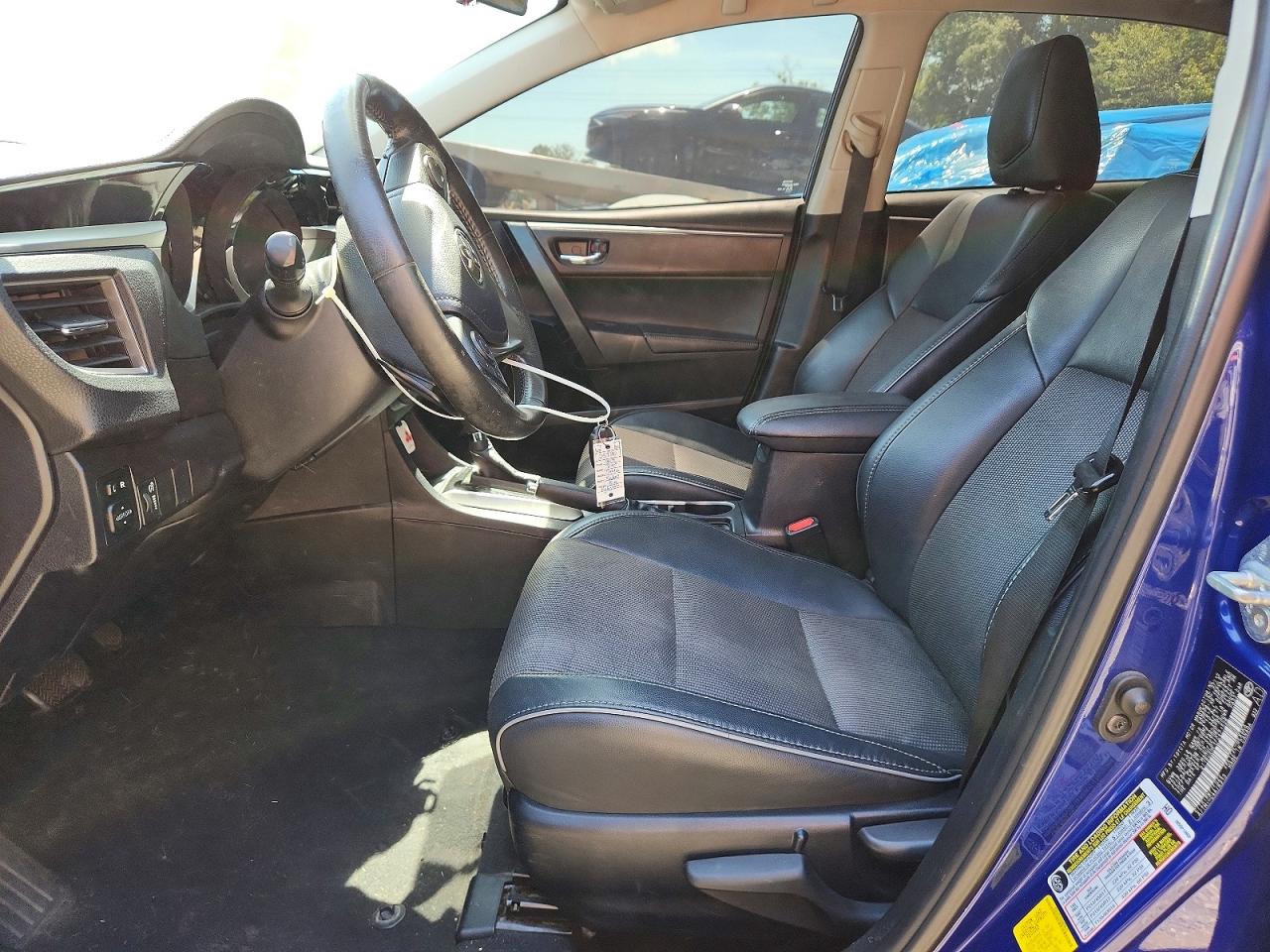 2015 Toyota Corolla S Plus Blue vin: 2T1BURHE1FC471526