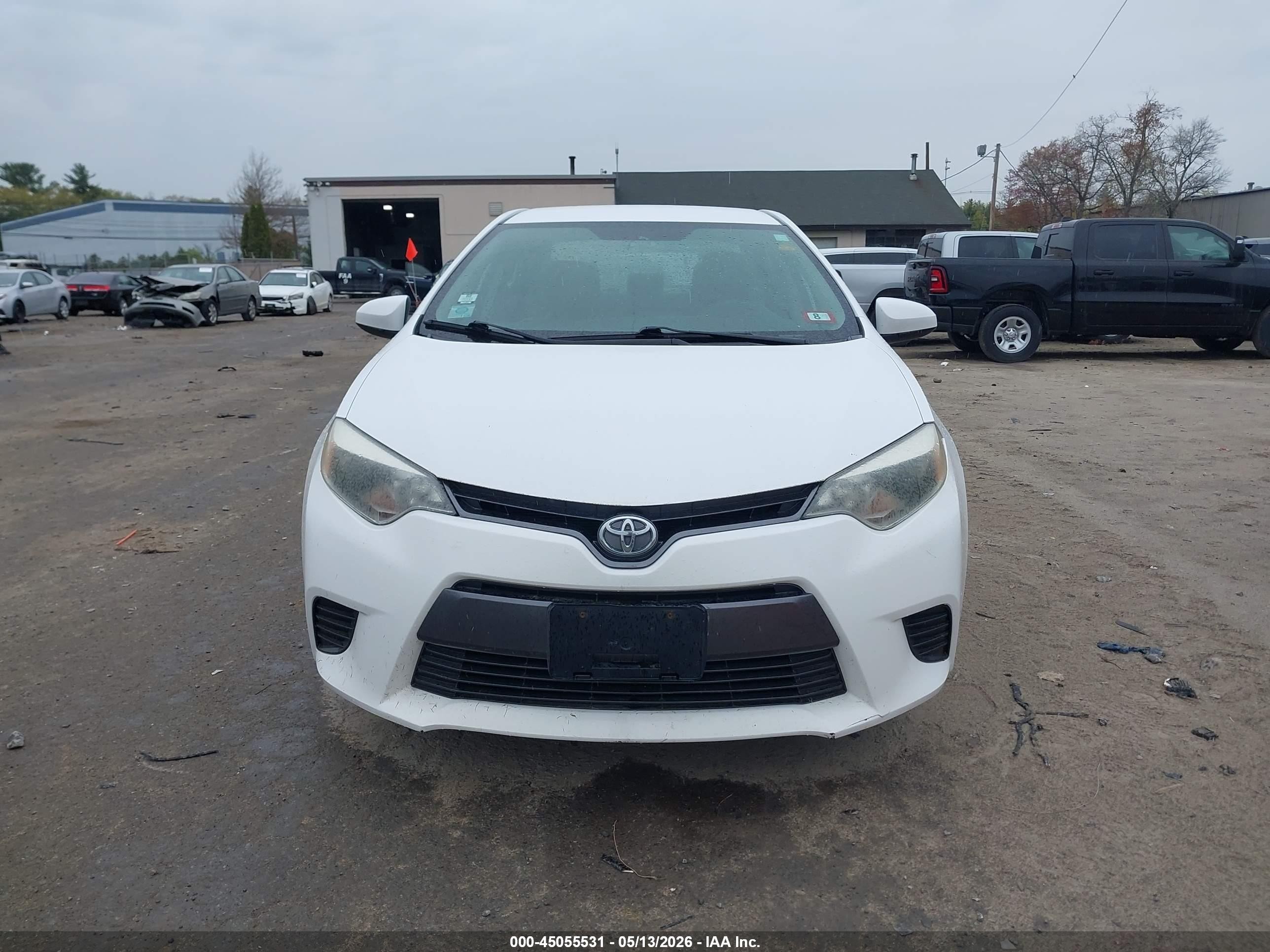 2015 Toyota Corolla Le Silver vin: 2T1BURHE1FC472658