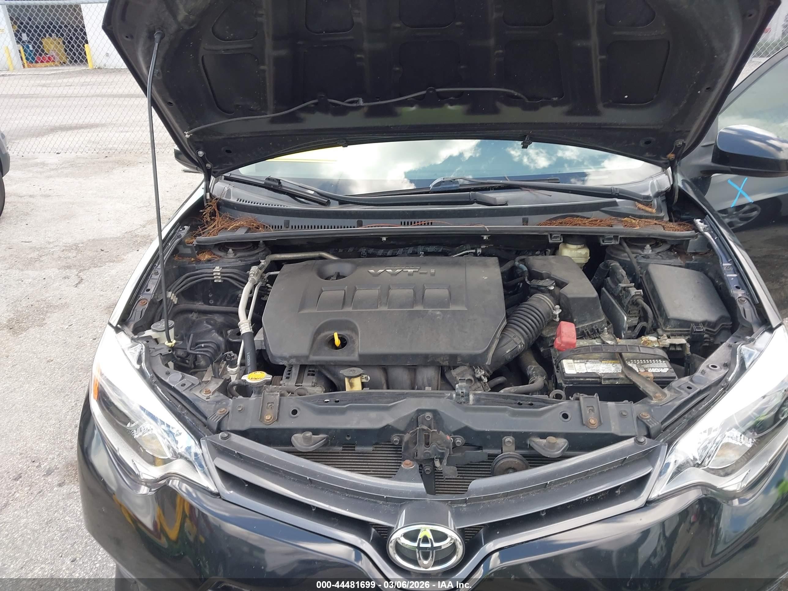 2015 Toyota Corolla Le Black vin: 2T1BURHE1FC473647