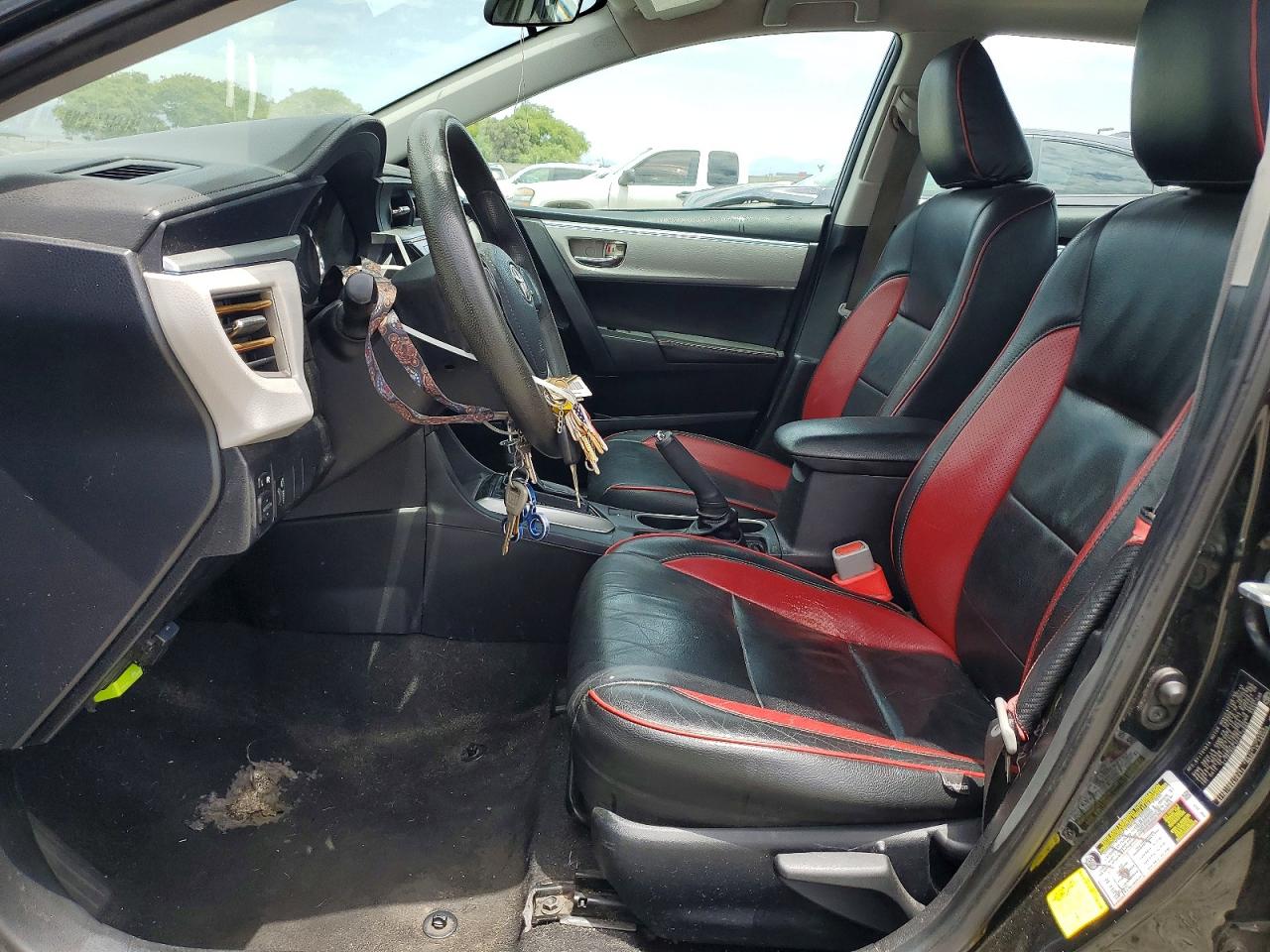 2015 Toyota Corolla Le Black vin: 2T1BURHE1FC474894