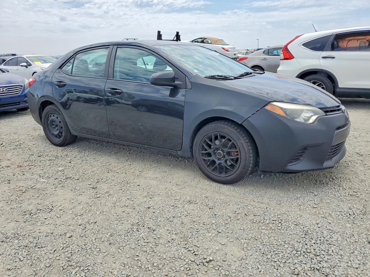2015 Toyota Corolla Le Black vin: 2T1BURHE1FC474894