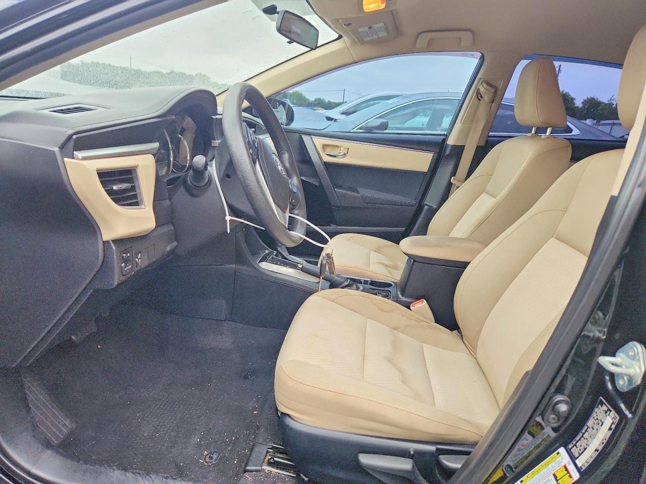 2015 Toyota Corolla Le Black vin: 2T1BURHE1FC478928