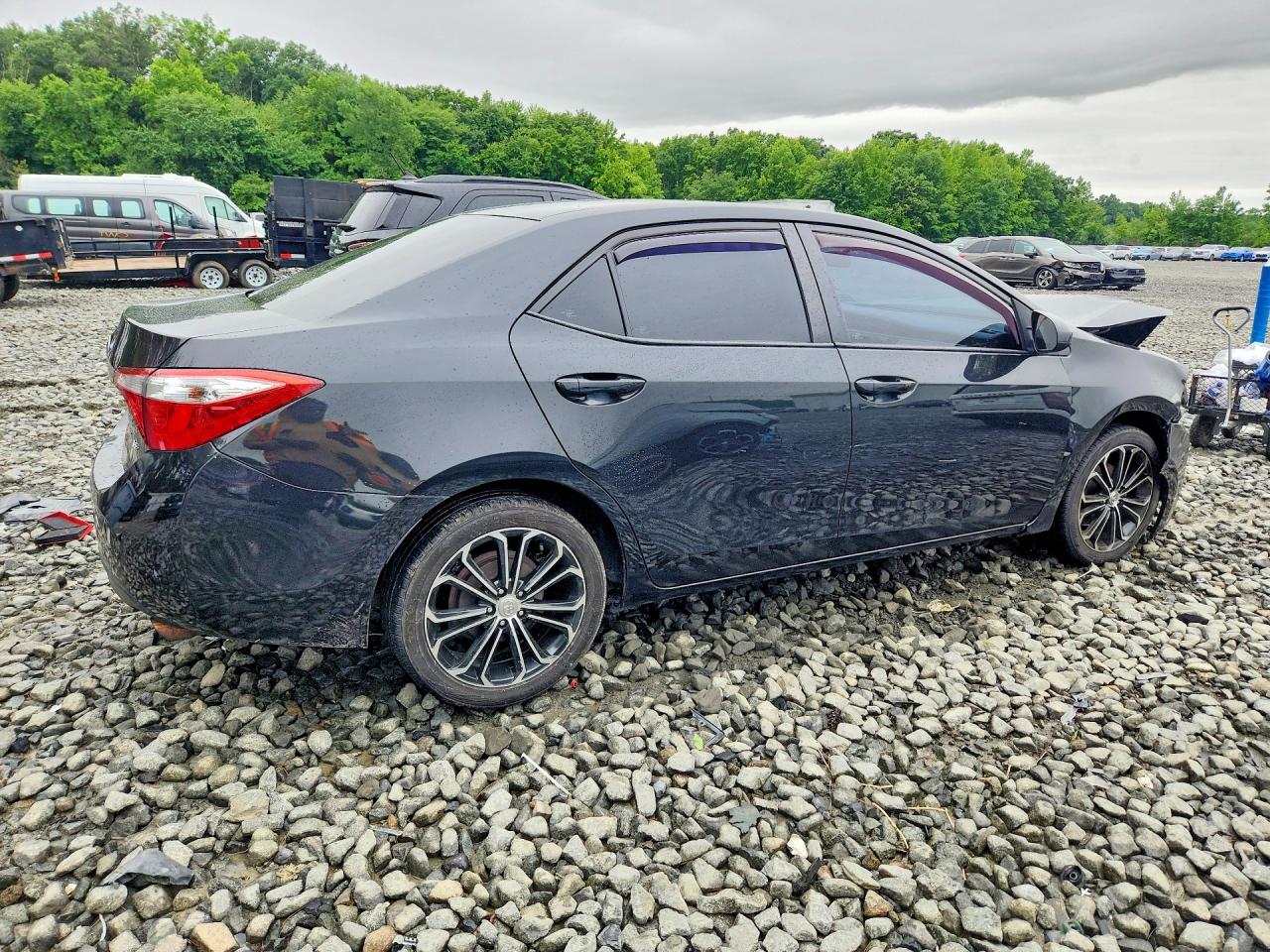 2015 Toyota Corolla Le Black vin: 2T1BURHE1FC478928