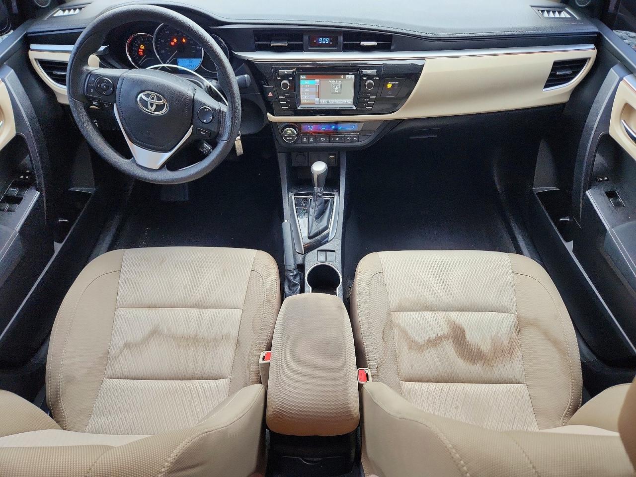 2015 Toyota Corolla Le Black vin: 2T1BURHE1FC478928