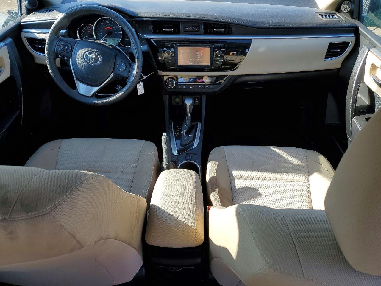 2016 Toyota Corolla Tan vin: 2T1BURHE1GC500606
