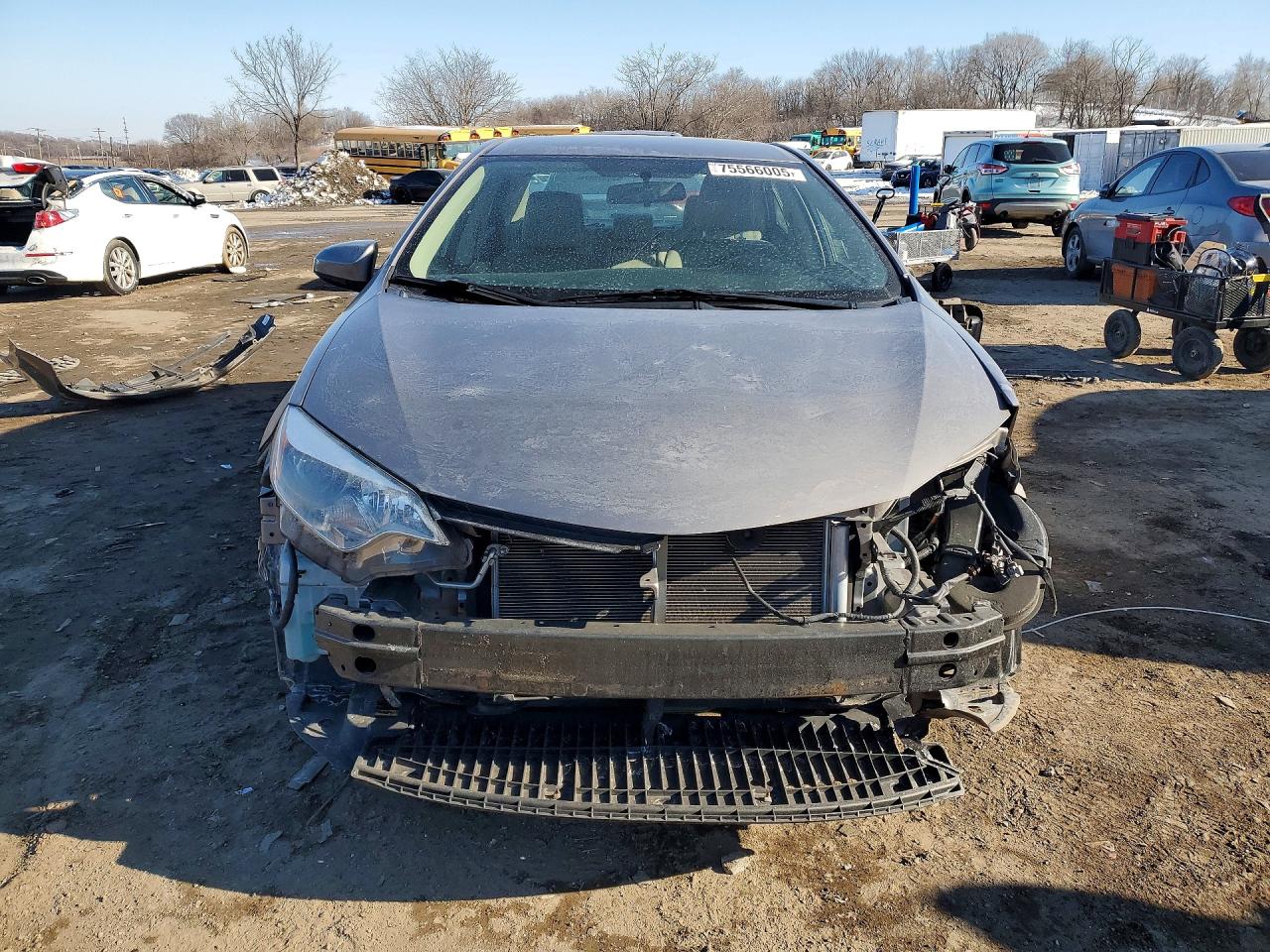 2016 Toyota Corolla Tan vin: 2T1BURHE1GC500606