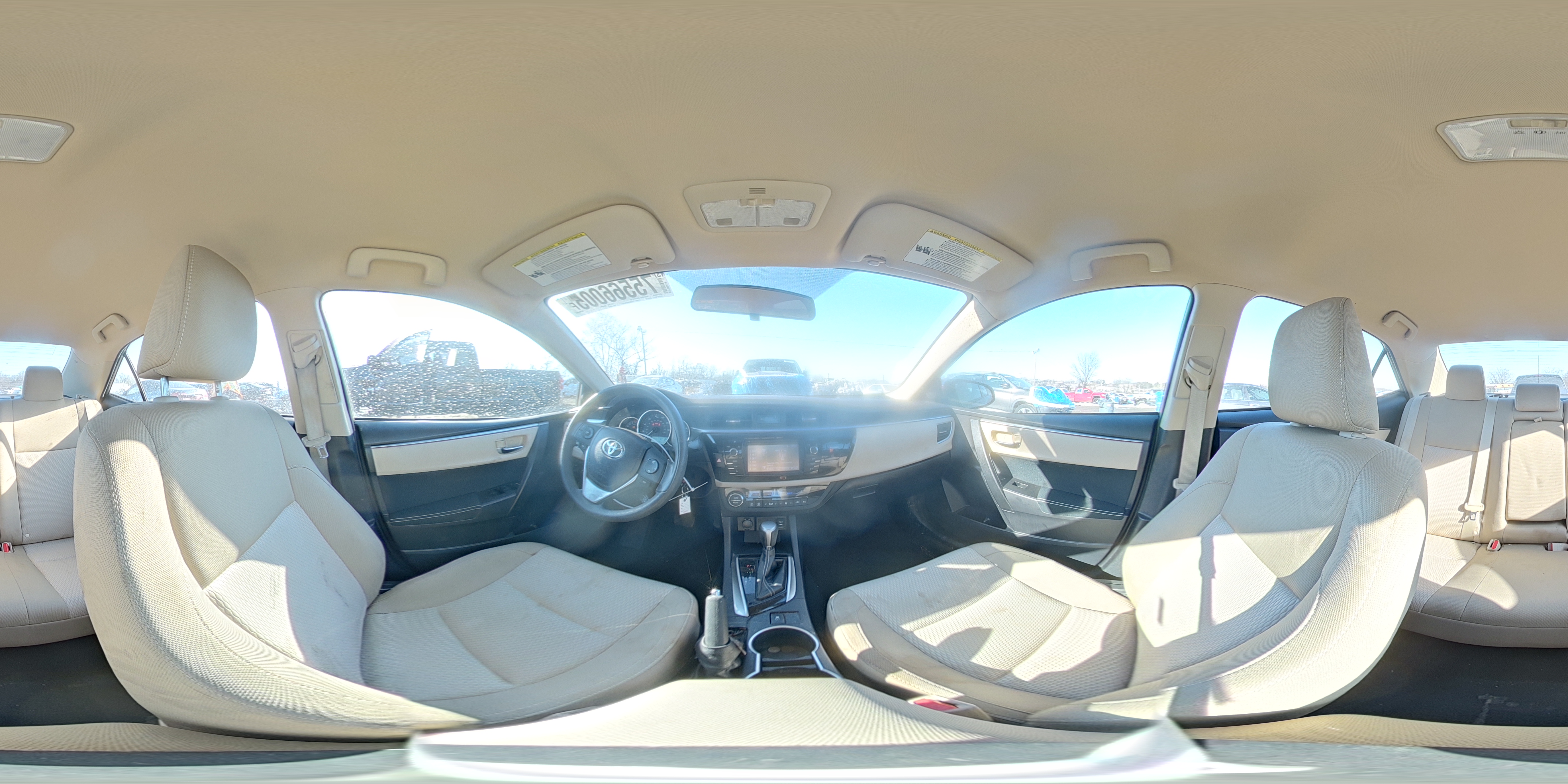 2016 Toyota Corolla Tan vin: 2T1BURHE1GC500606