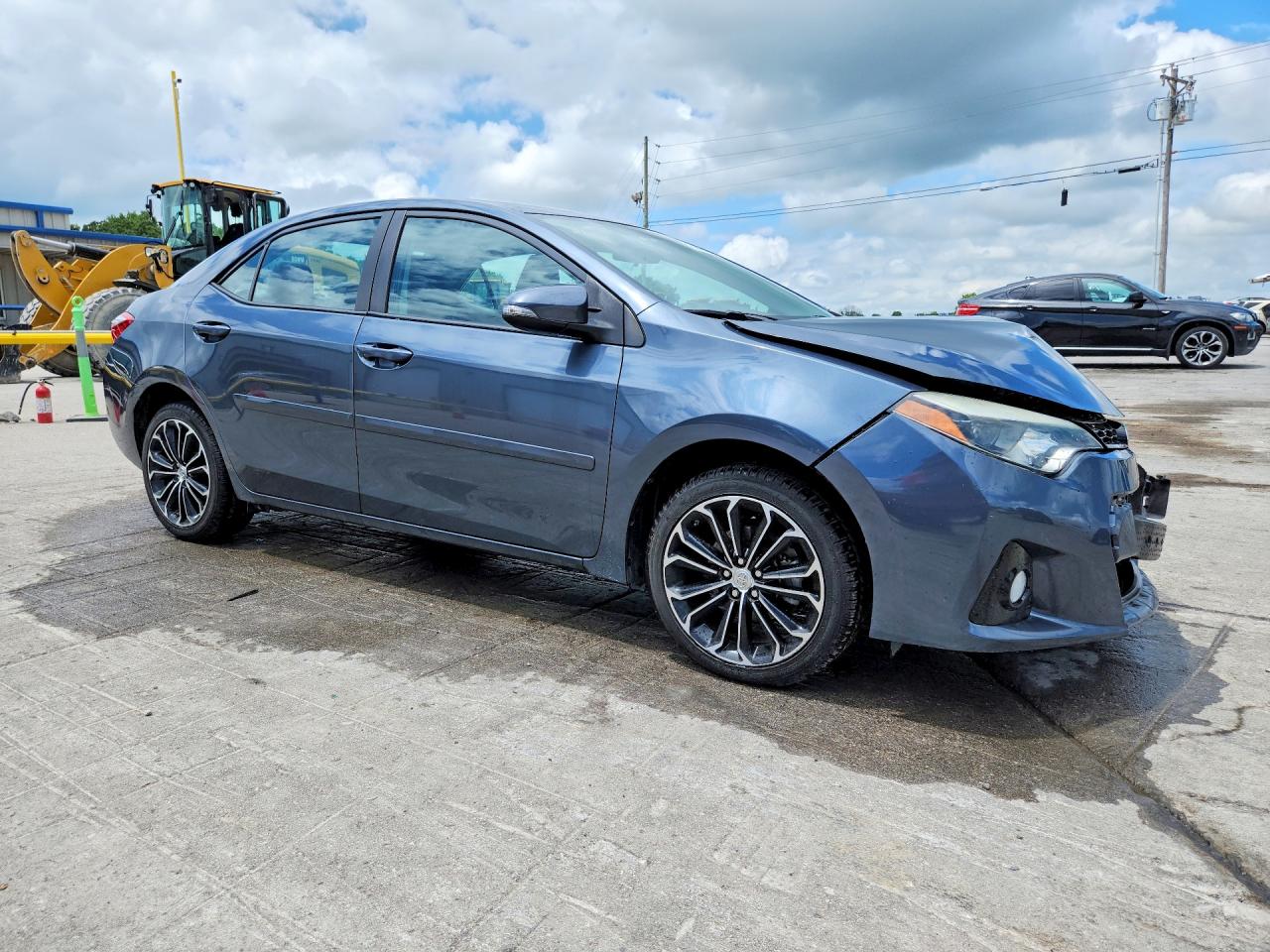 2016 Toyota Corolla S Plus Blue vin: 2T1BURHE1GC631003