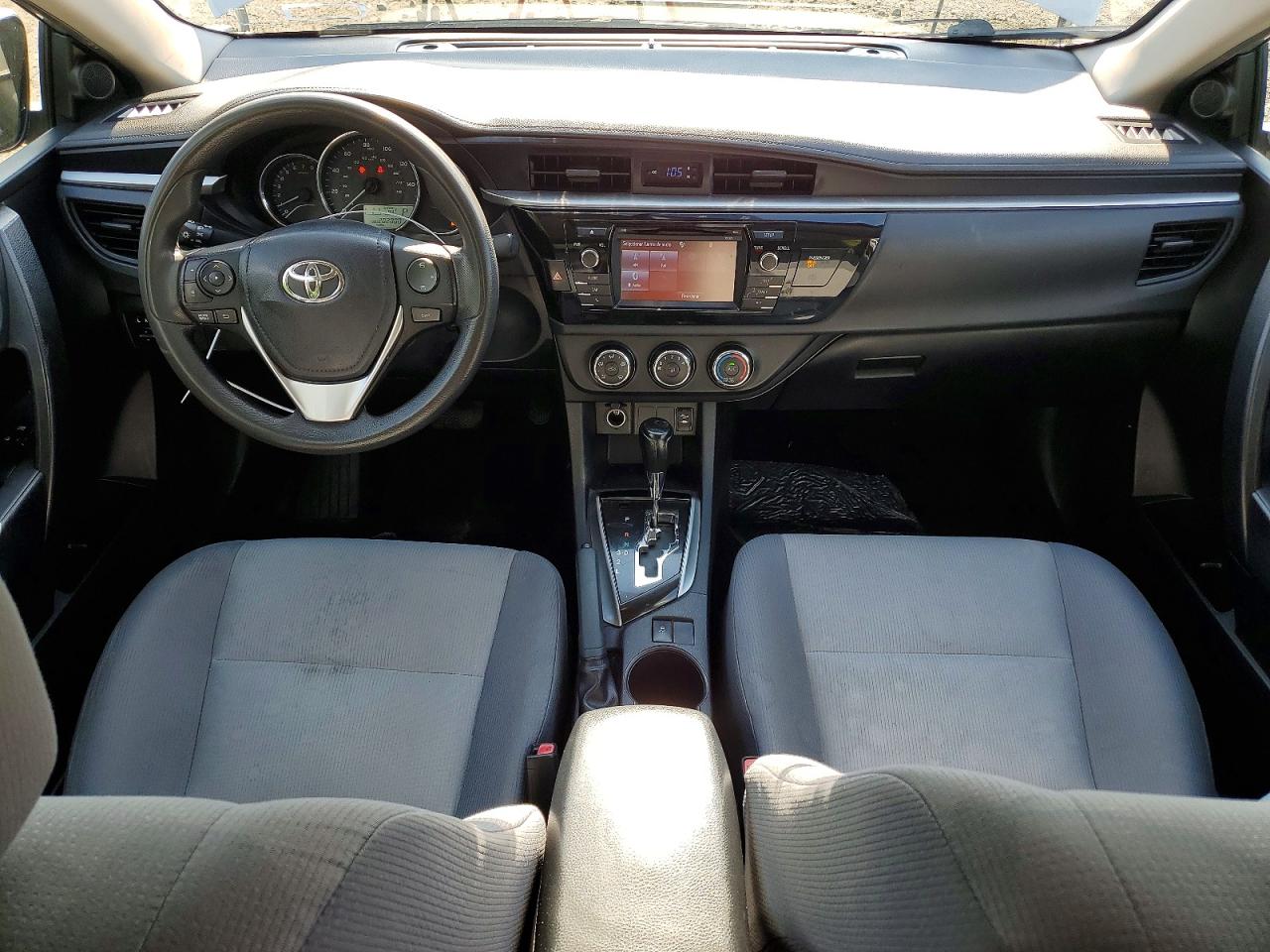 2016 Toyota Corolla L Silver vin: 2T1BURHE1GC706038