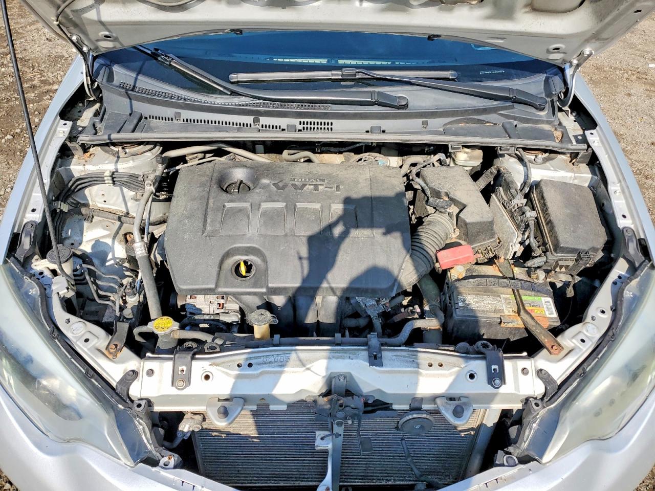 2016 Toyota Corolla L Silver vin: 2T1BURHE1GC706038