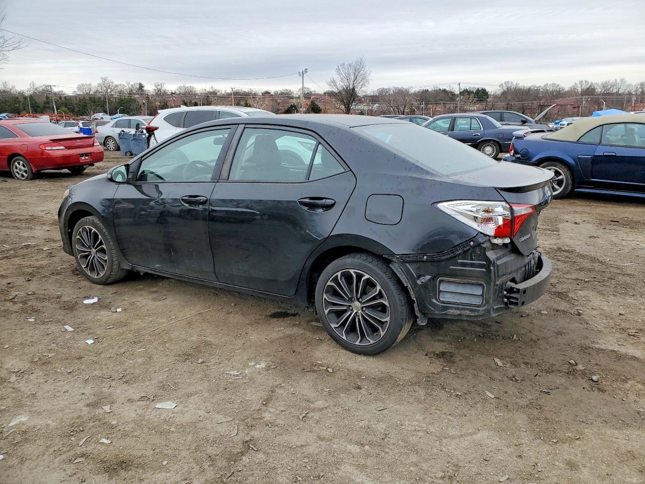 2016 Toyota Corolla S Plus Black vin: 2T1BURHE1GC742182