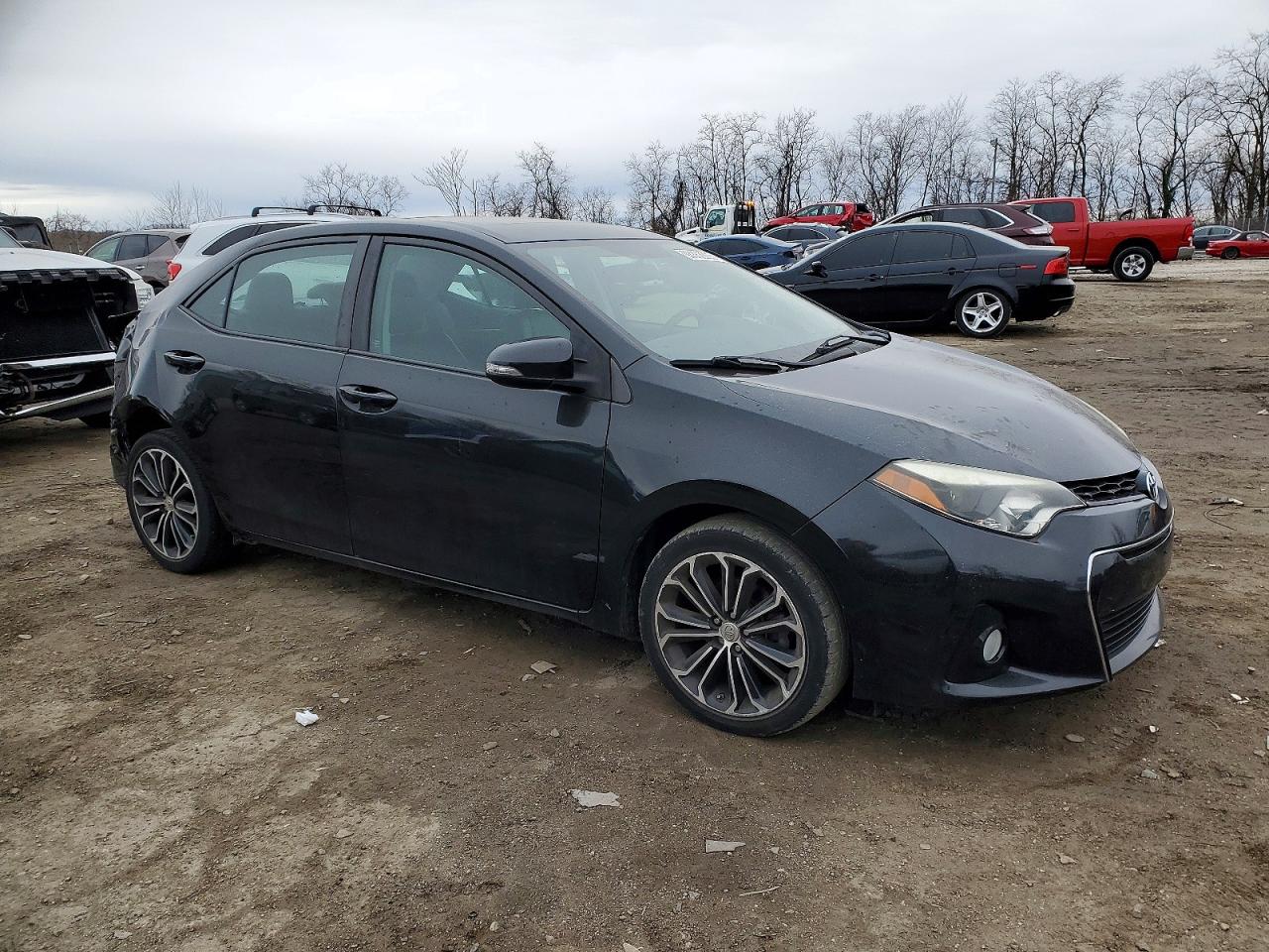 2016 Toyota Corolla S Plus Black vin: 2T1BURHE1GC742182