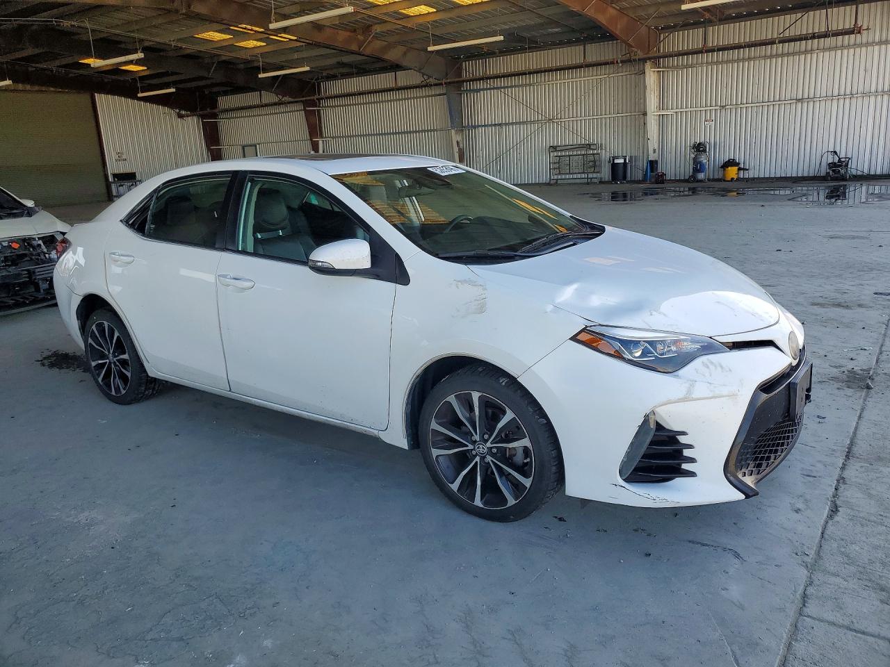 2017 Toyota Corolla Se White vin: 2T1BURHE1HC807727
