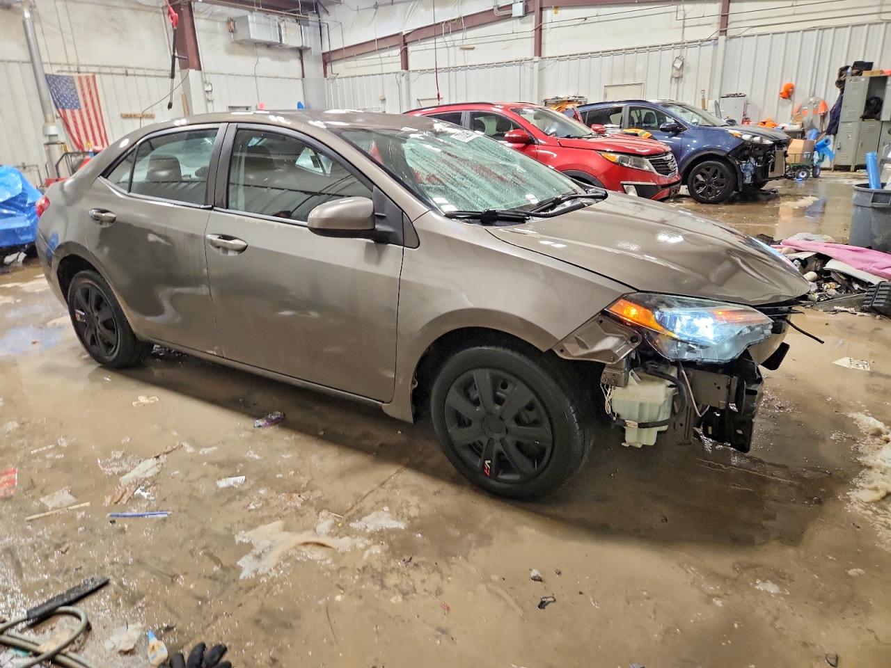 2017 Toyota Corolla L Tan vin: 2T1BURHE1HC863067