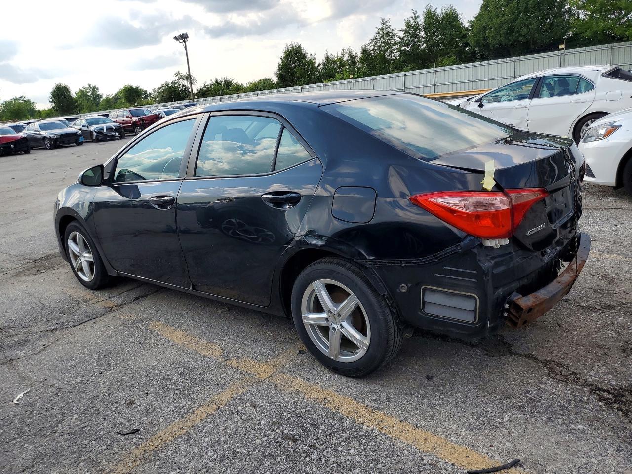 2017 Toyota Corolla Le Black vin: 2T1BURHE1HC887983