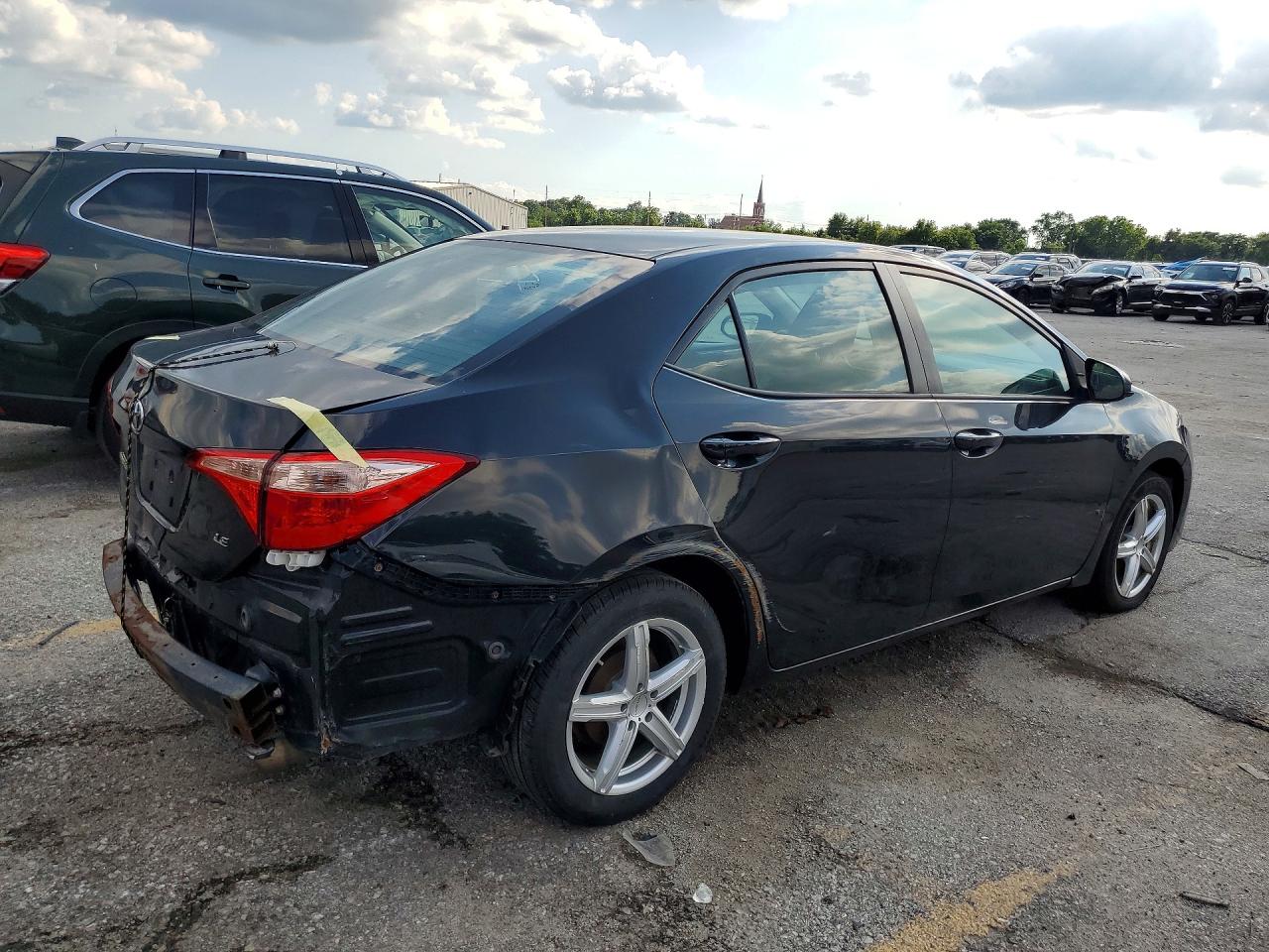 2017 Toyota Corolla Le Black vin: 2T1BURHE1HC887983