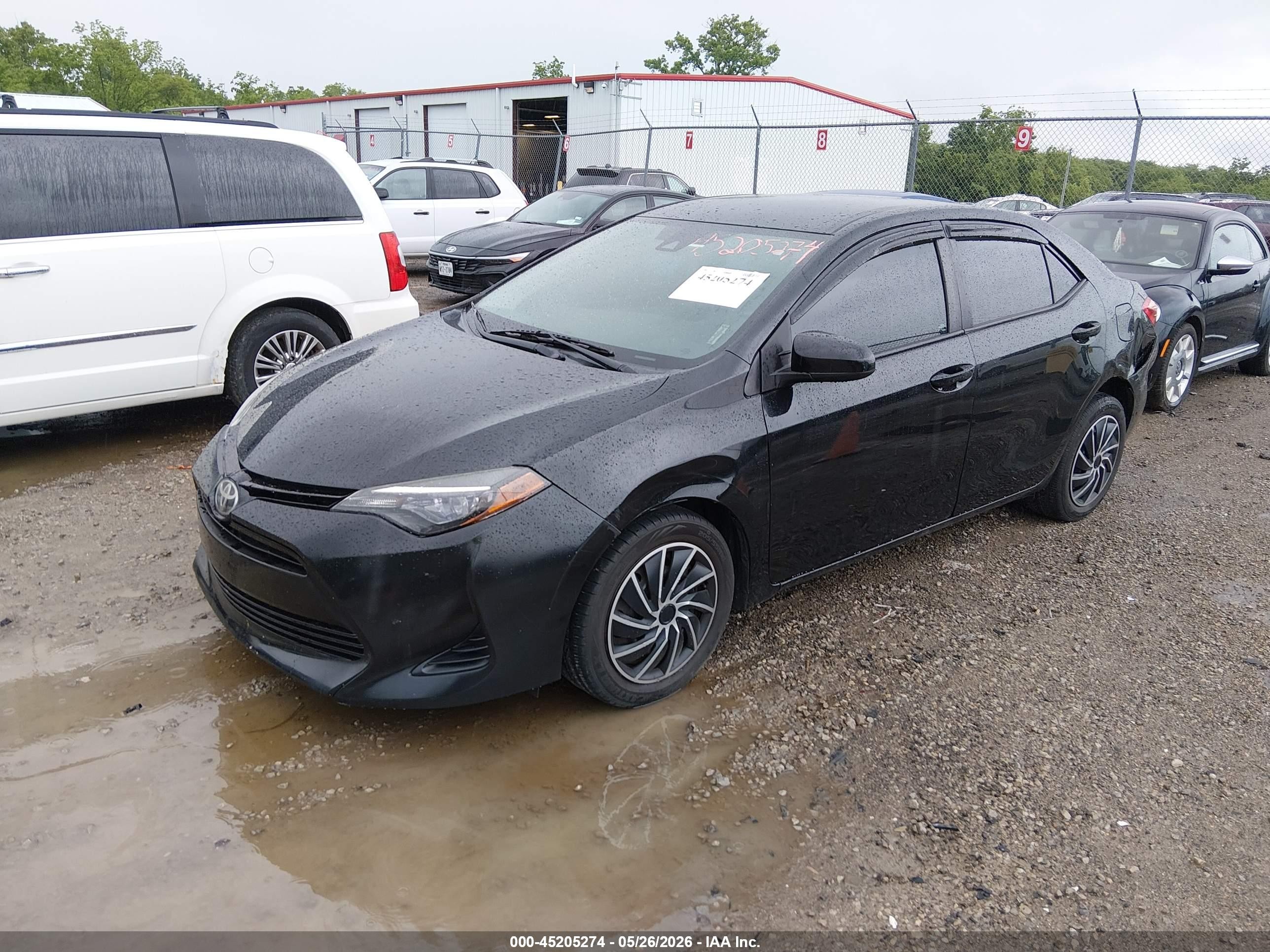 2017 Toyota Corolla Le Black vin: 2T1BURHE1HC943887