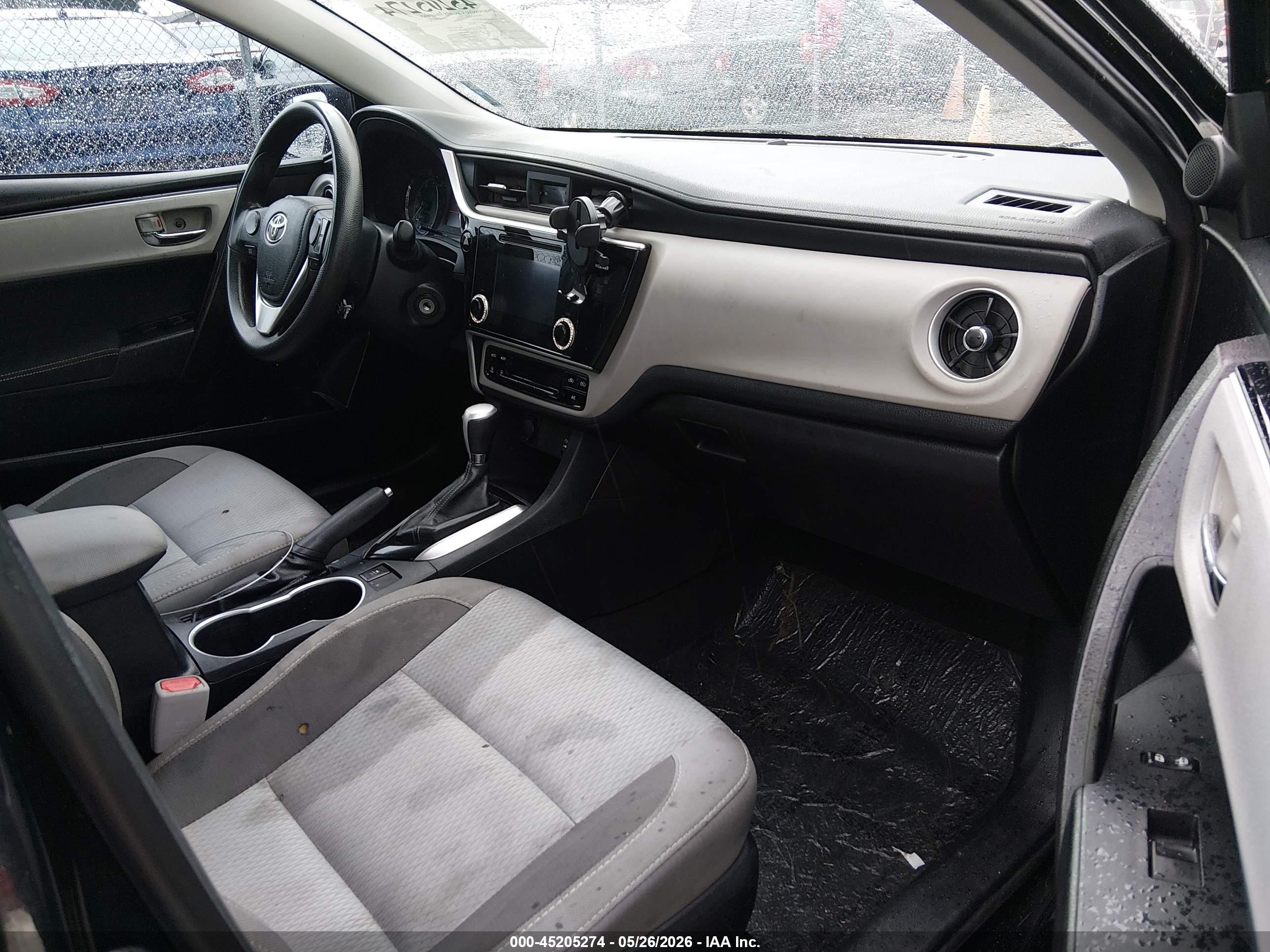2017 Toyota Corolla Le Black vin: 2T1BURHE1HC943887