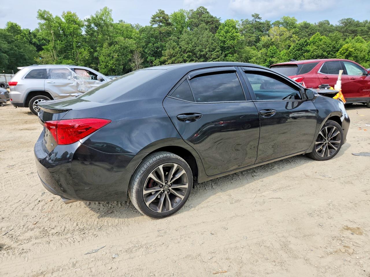 2019 Toyota Corolla Se Black vin: 2T1BURHE1KC230642