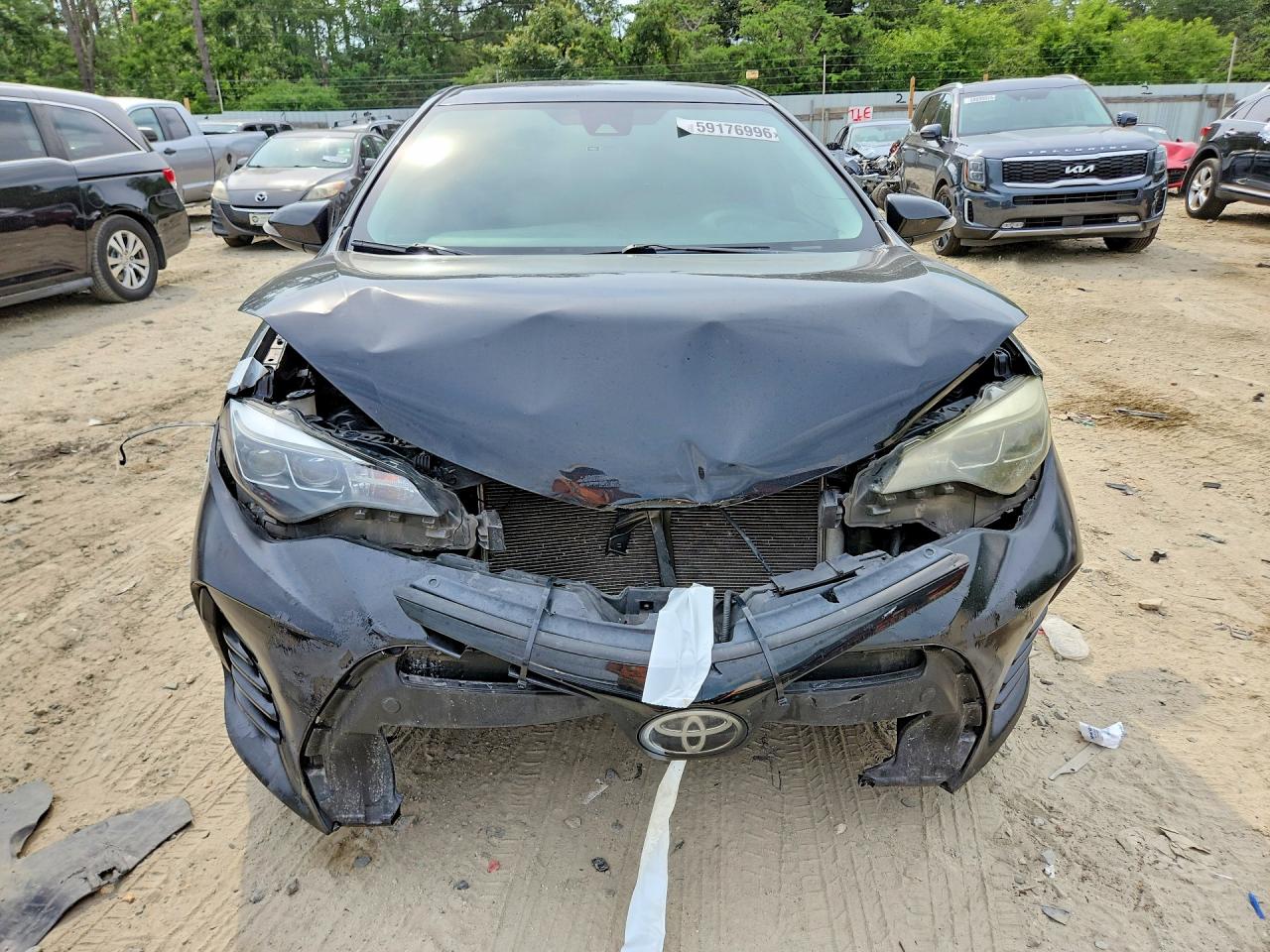 2019 Toyota Corolla Se Black vin: 2T1BURHE1KC230642