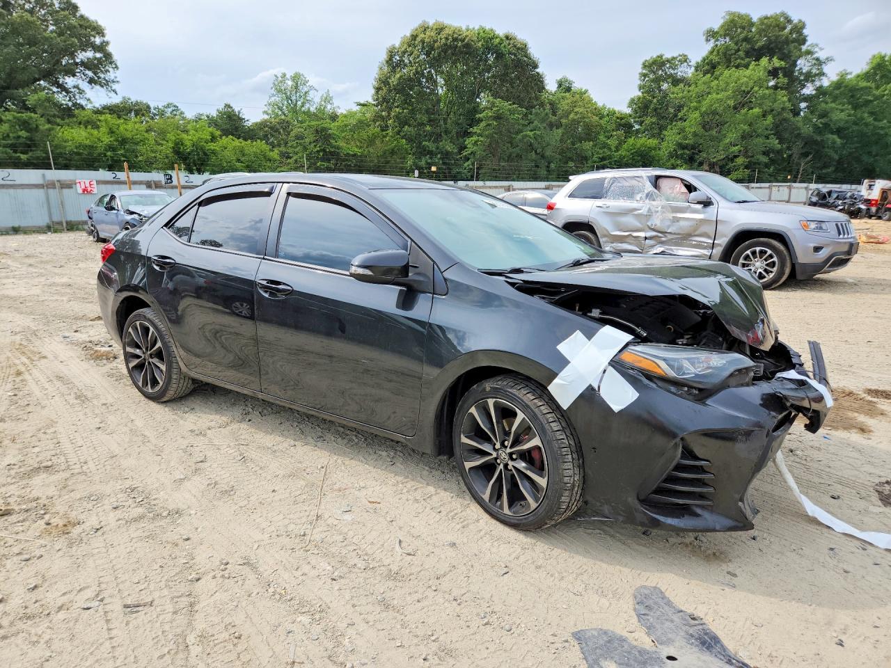 2019 Toyota Corolla Se Black vin: 2T1BURHE1KC230642