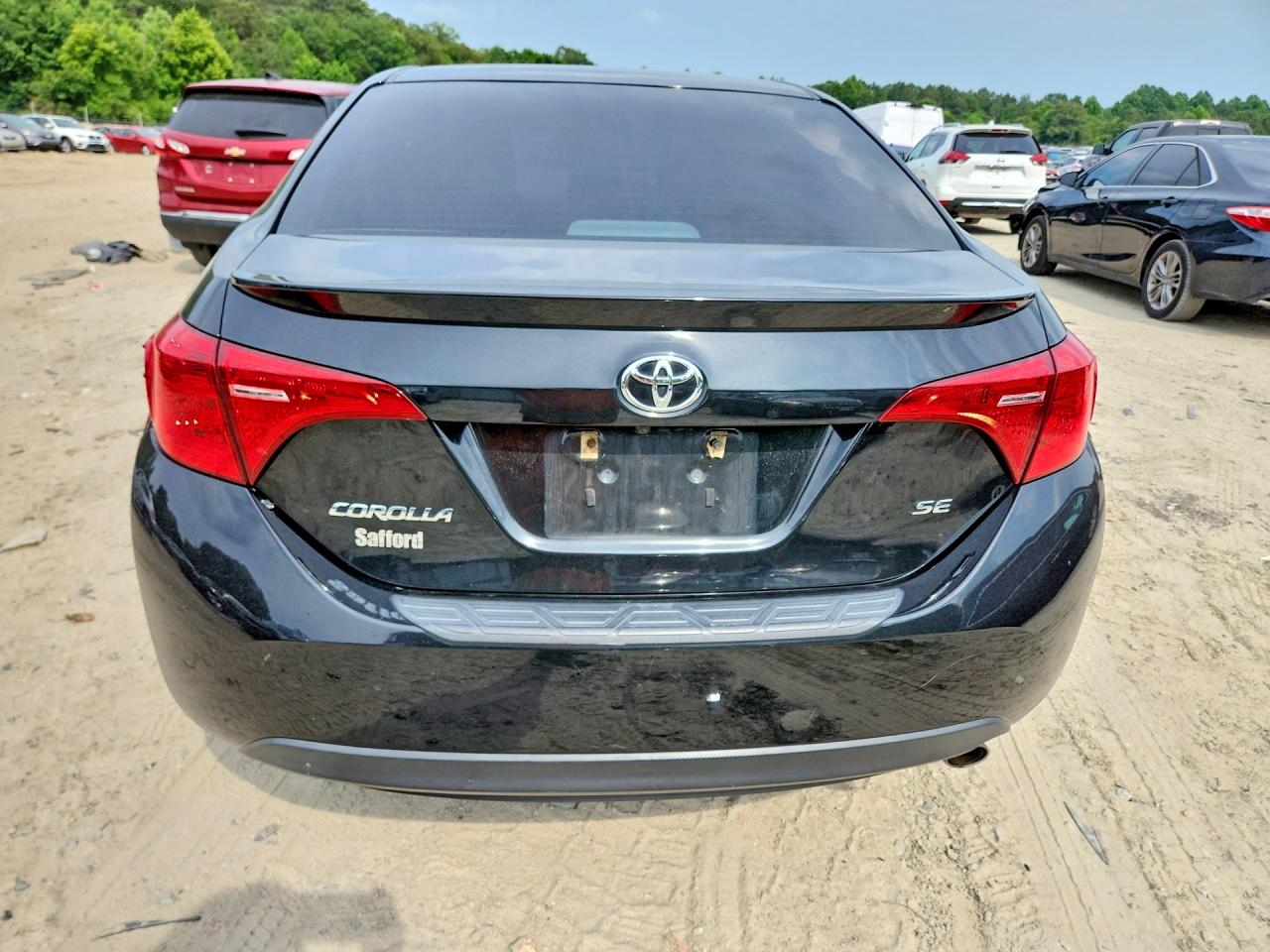 2019 Toyota Corolla Se Black vin: 2T1BURHE1KC230642