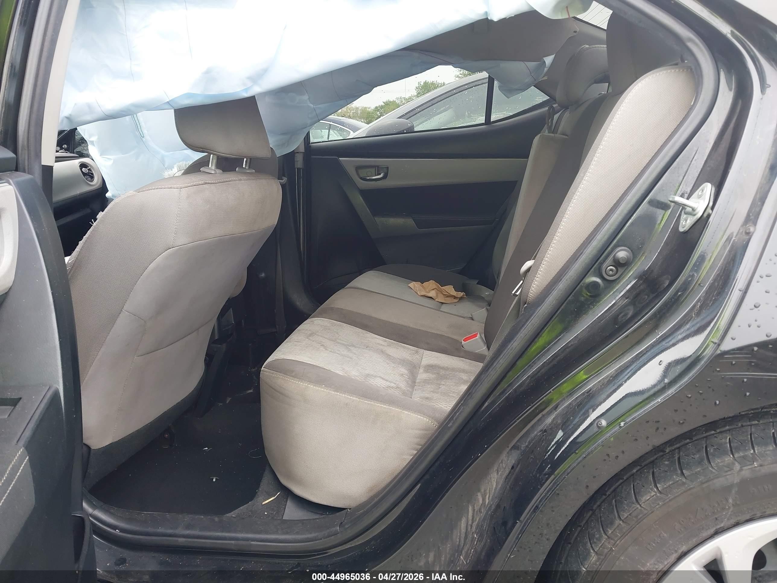 2019 Toyota Corolla Le Black vin: 2T1BURHE1KC243696