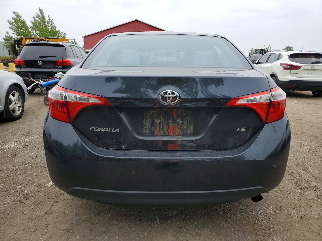 2014 Toyota Corolla L Black vin: 2T1BURHE2EC010267