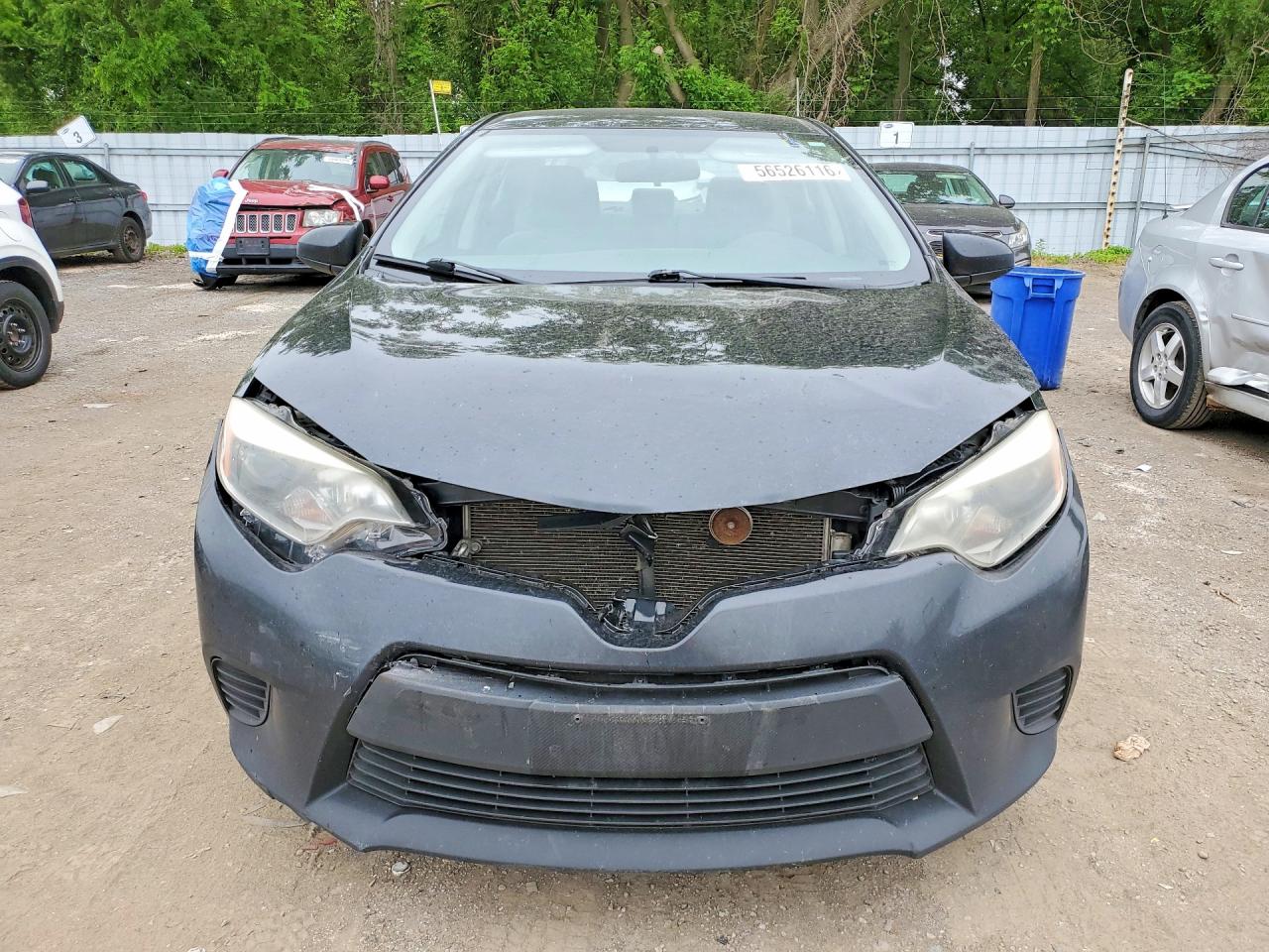 2014 Toyota Corolla L Black vin: 2T1BURHE2EC010267