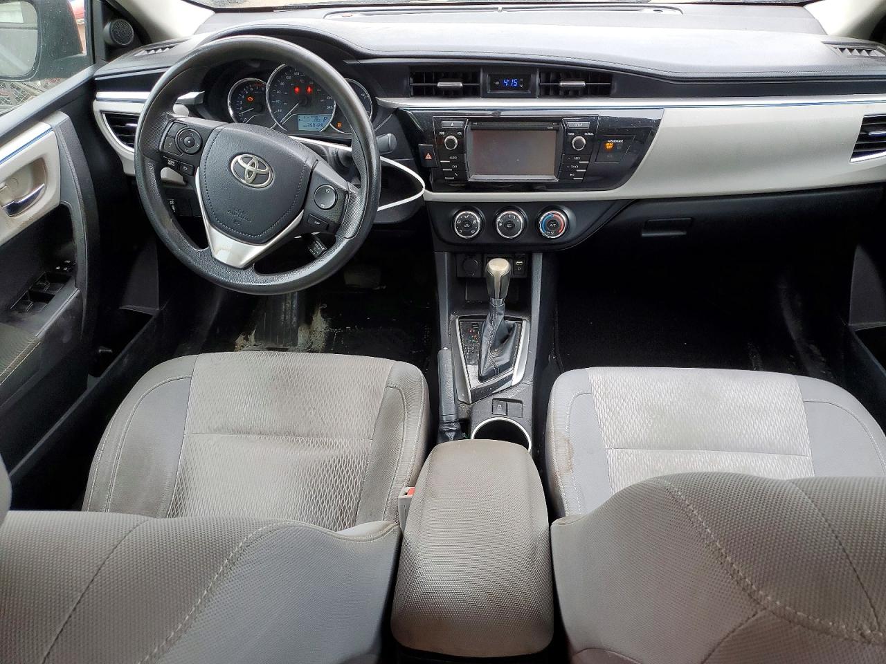2014 Toyota Corolla L Black vin: 2T1BURHE2EC010267