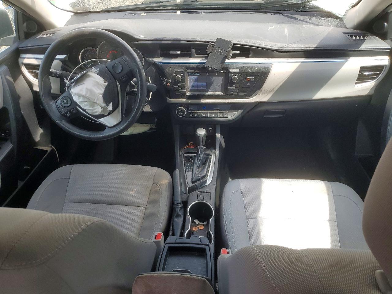 2014 Toyota Corolla Le White vin: 2T1BURHE2EC010818