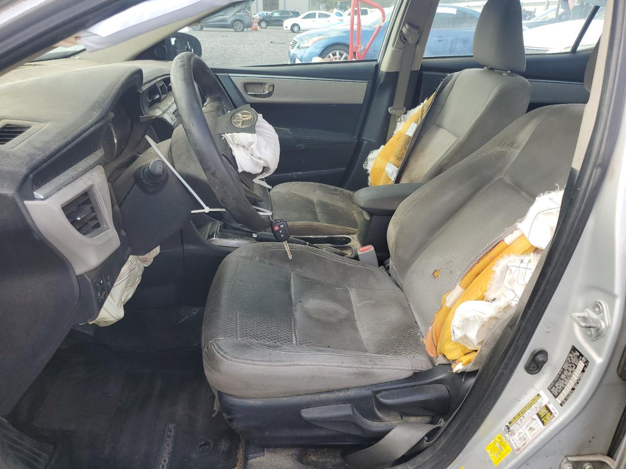 2014 Toyota Corolla Le Silver vin: 2T1BURHE2EC016635