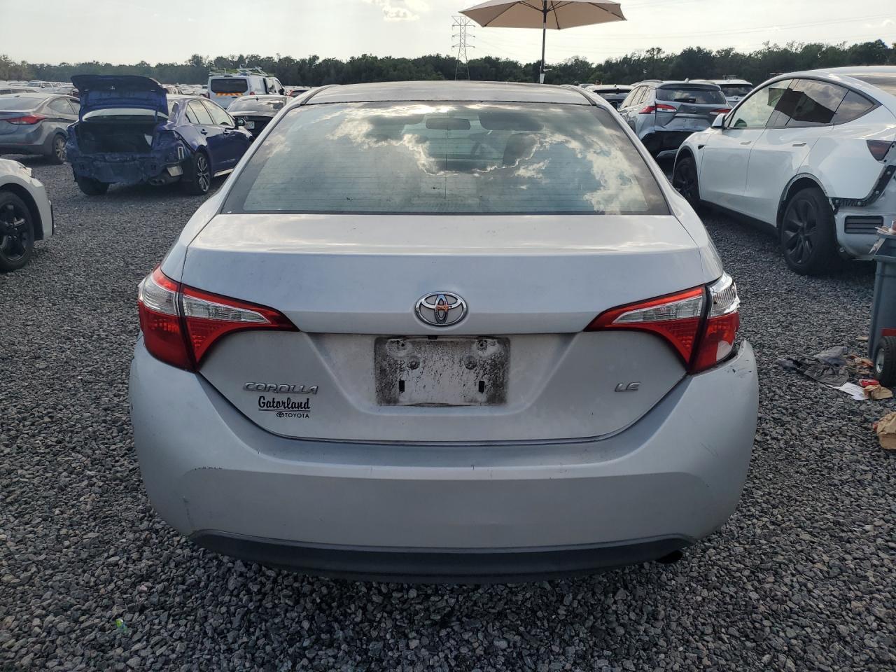 2014 Toyota Corolla Le Silver vin: 2T1BURHE2EC016635