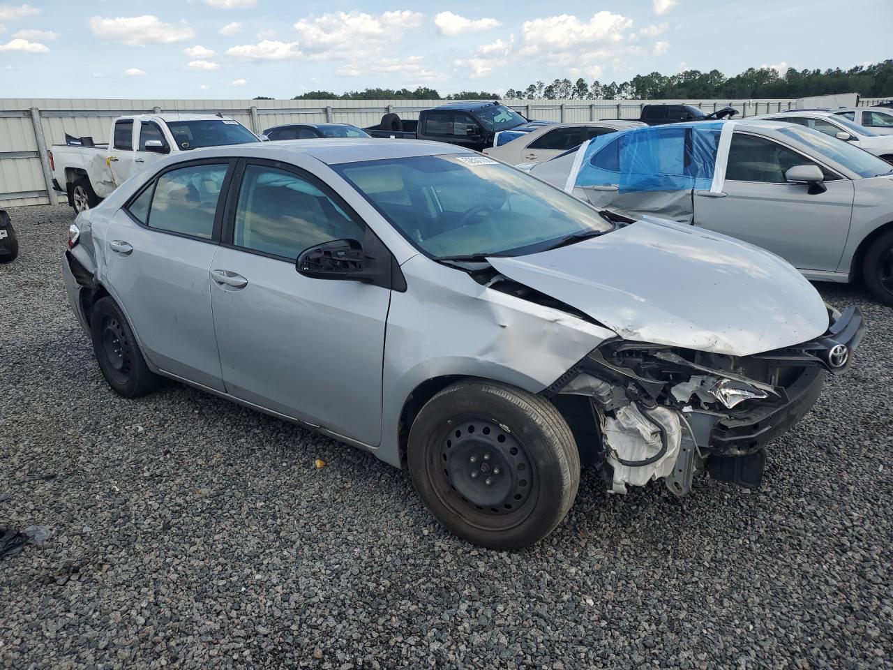 2014 Toyota Corolla Le Silver vin: 2T1BURHE2EC016635