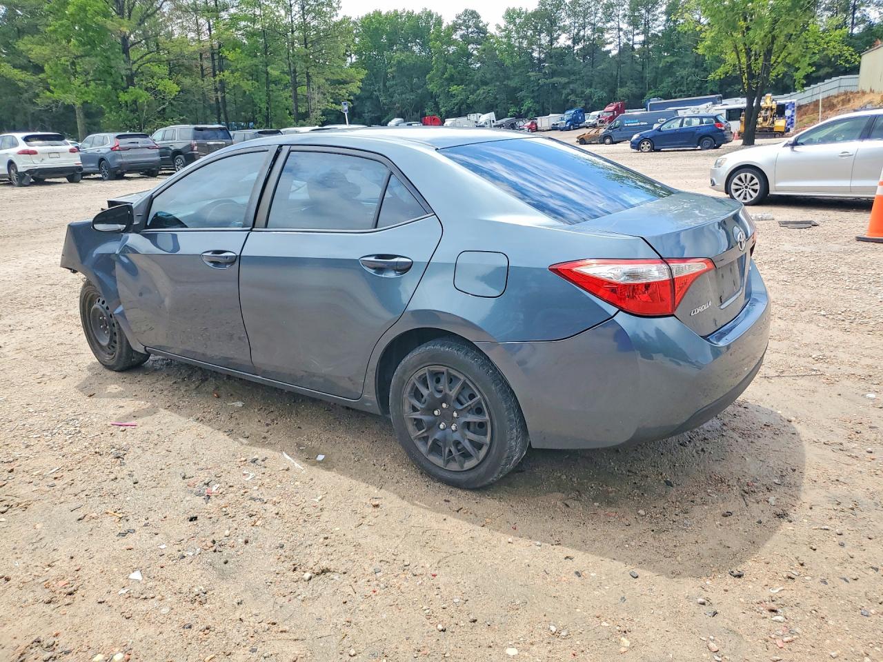 2014 Toyota Corolla Le Gray vin: 2T1BURHE2EC019096
