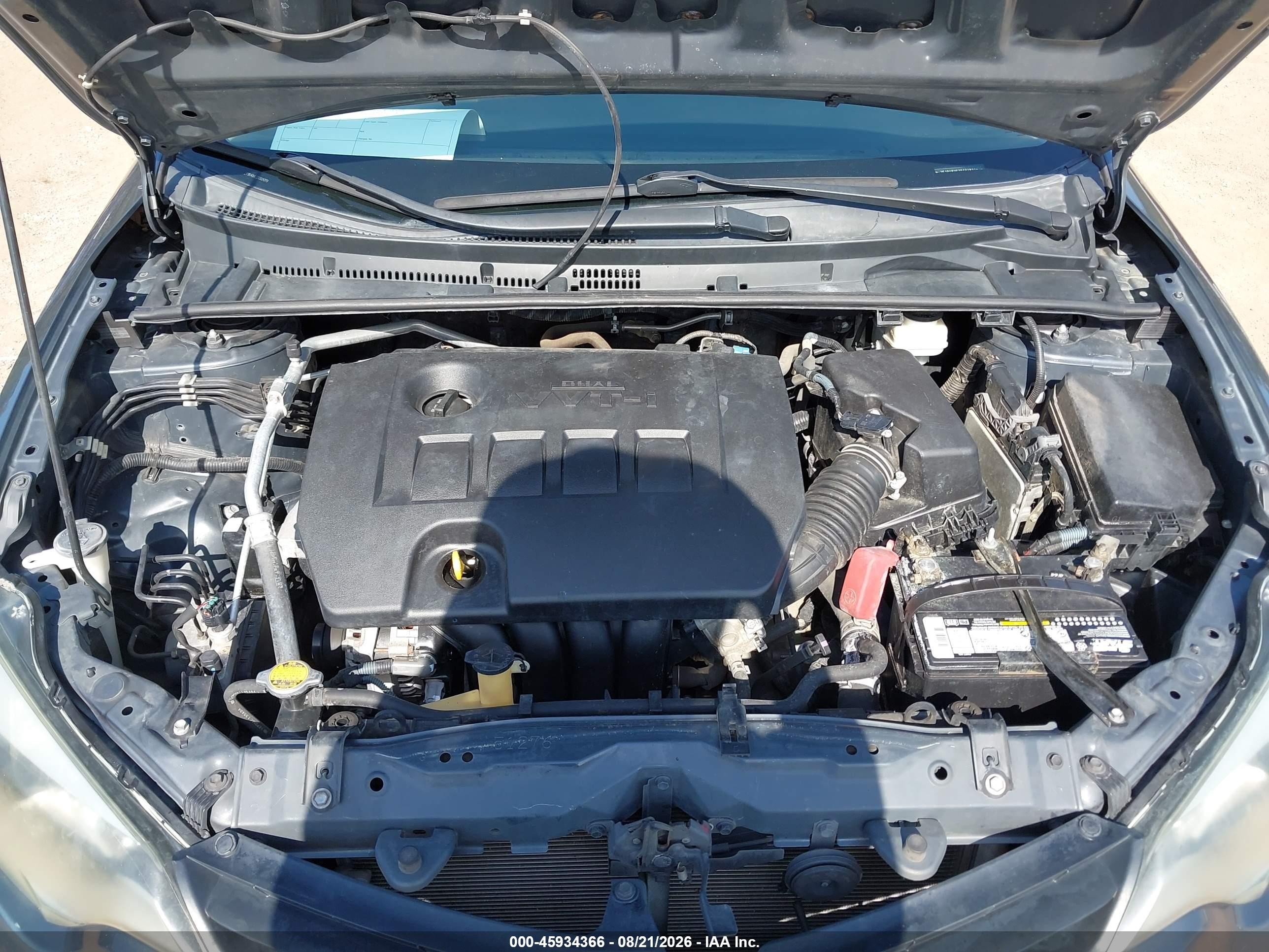 2014 Toyota Corolla L Gray vin: 2T1BURHE2EC028378