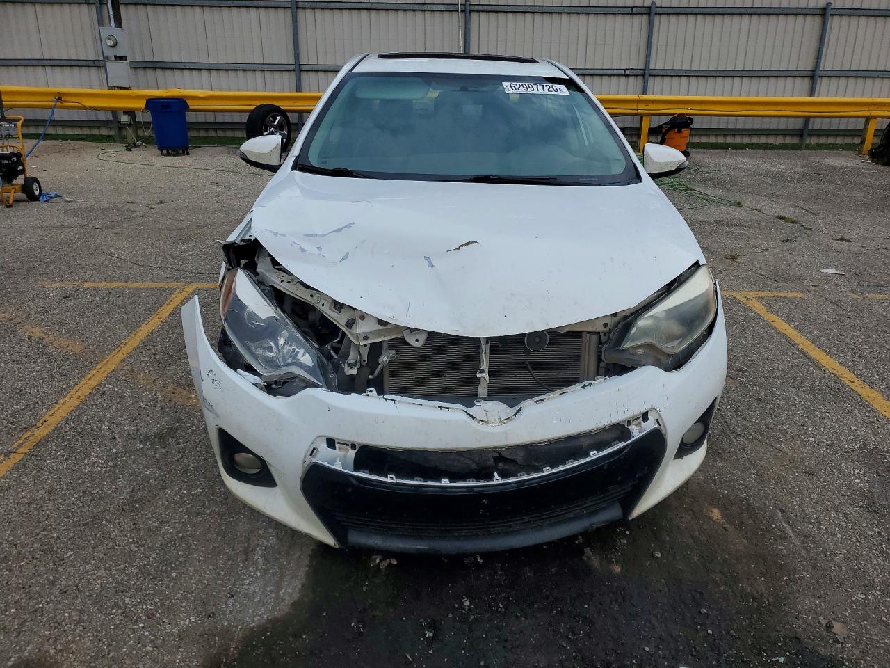 2014 Toyota Corolla S Plus Белый vin: 2T1BURHE2EC033094