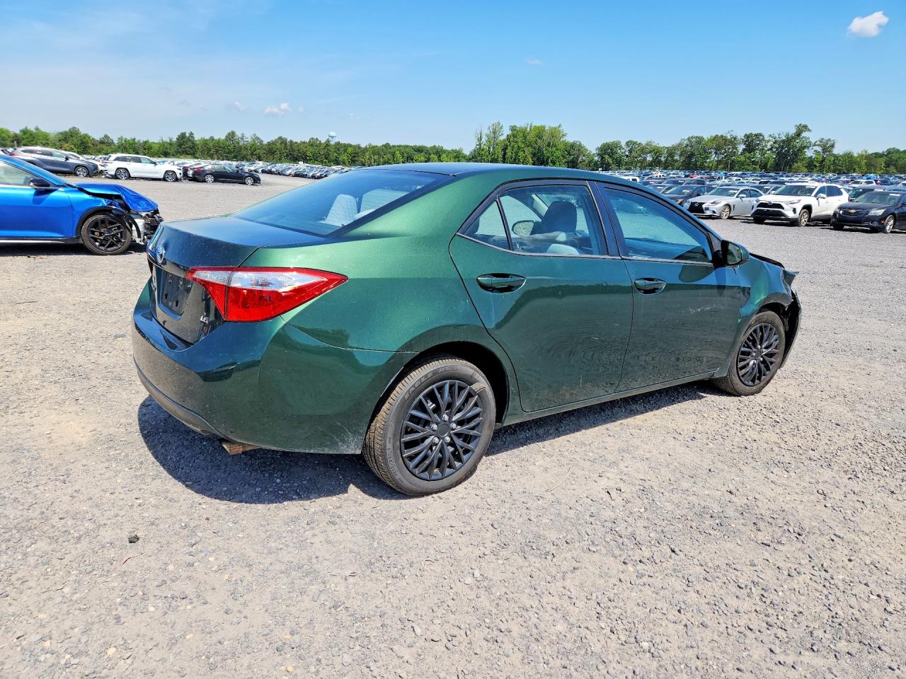 2014 Toyota Corolla Le Green vin: 2T1BURHE2EC036092