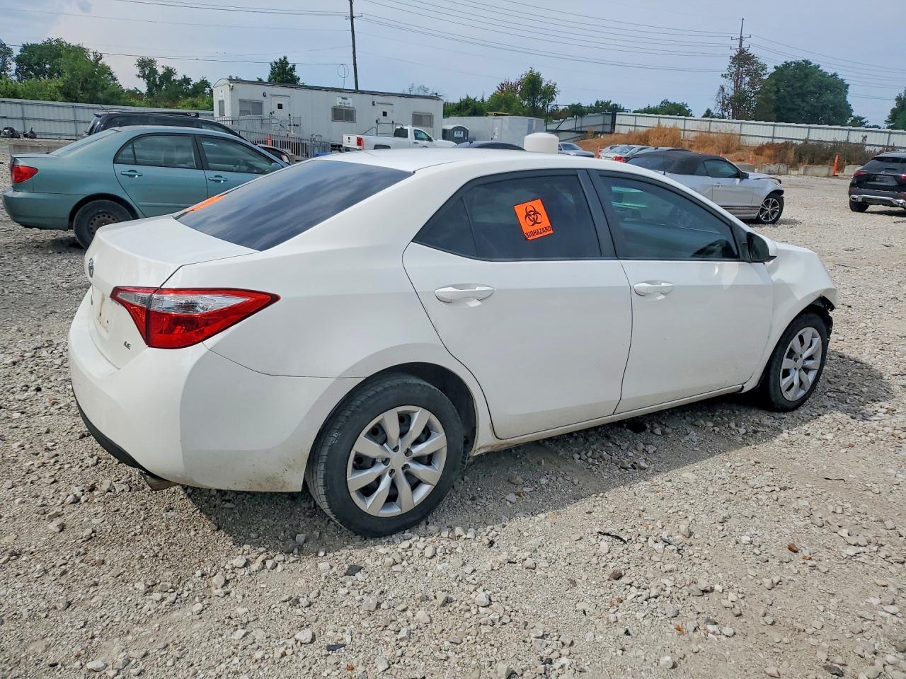 2014 Toyota Corolla Le Белый vin: 2T1BURHE2EC036268