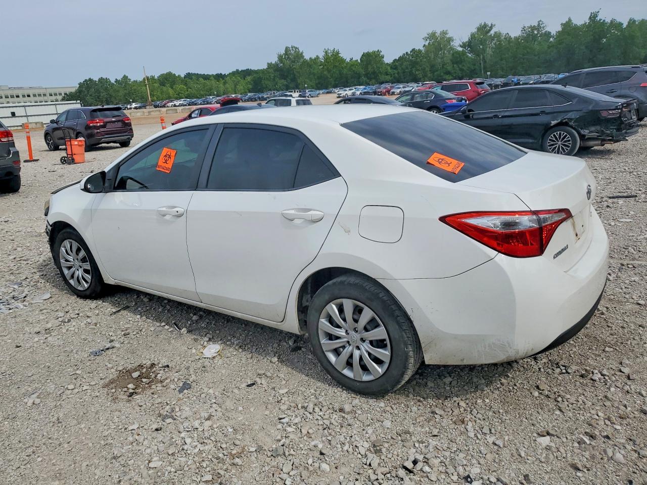 2014 Toyota Corolla Le Белый vin: 2T1BURHE2EC036268