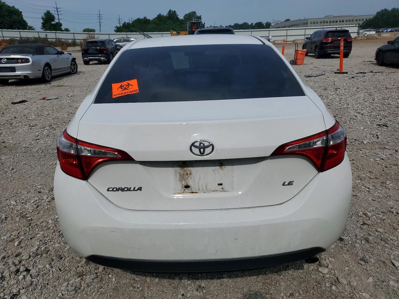 2014 Toyota Corolla Le Белый vin: 2T1BURHE2EC036268