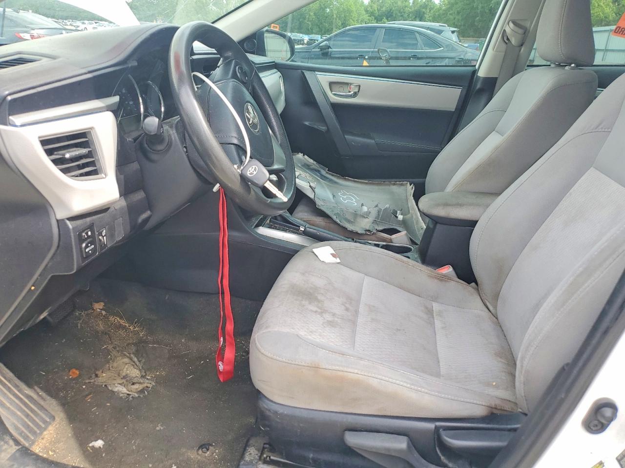 2014 Toyota Corolla Le Белый vin: 2T1BURHE2EC036268