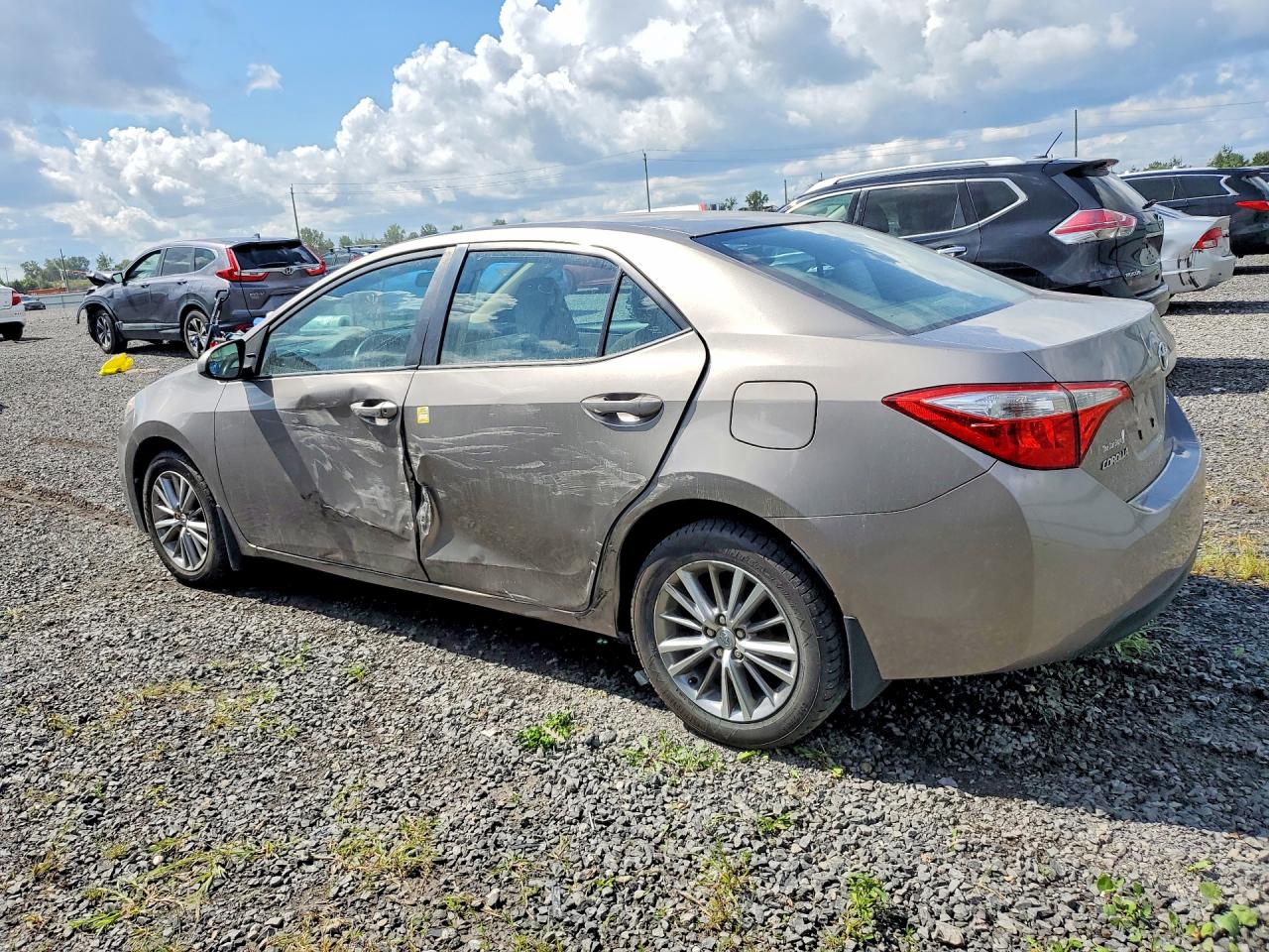 2014 Toyota Corolla Le Желто-коричневый vin: 2T1BURHE2EC040840