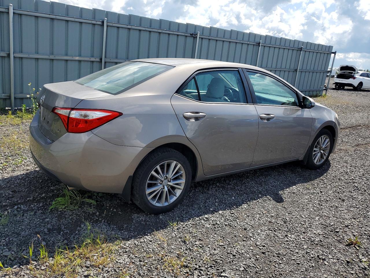 2014 Toyota Corolla Le Желто-коричневый vin: 2T1BURHE2EC040840
