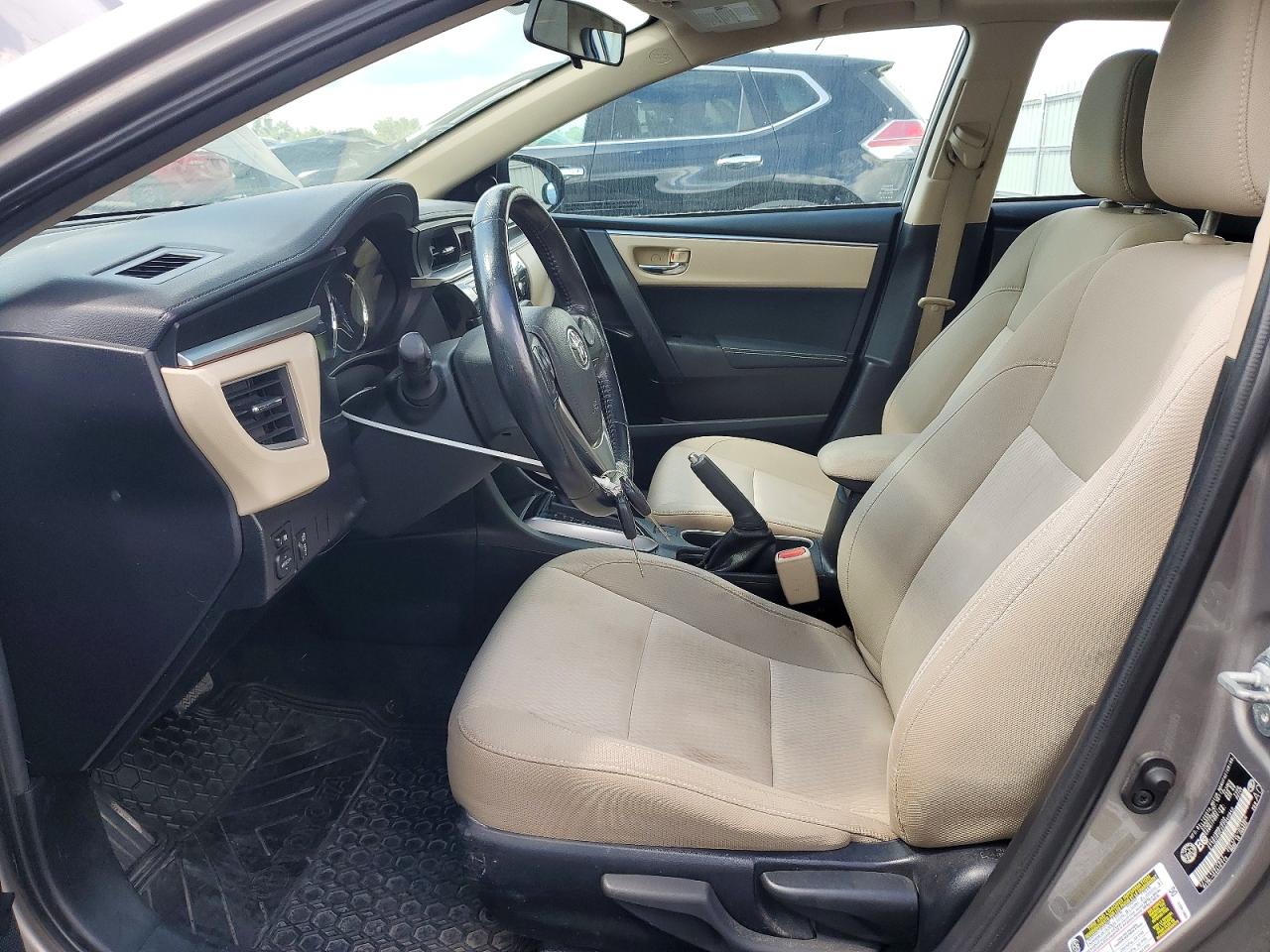 2014 Toyota Corolla Le Желто-коричневый vin: 2T1BURHE2EC040840