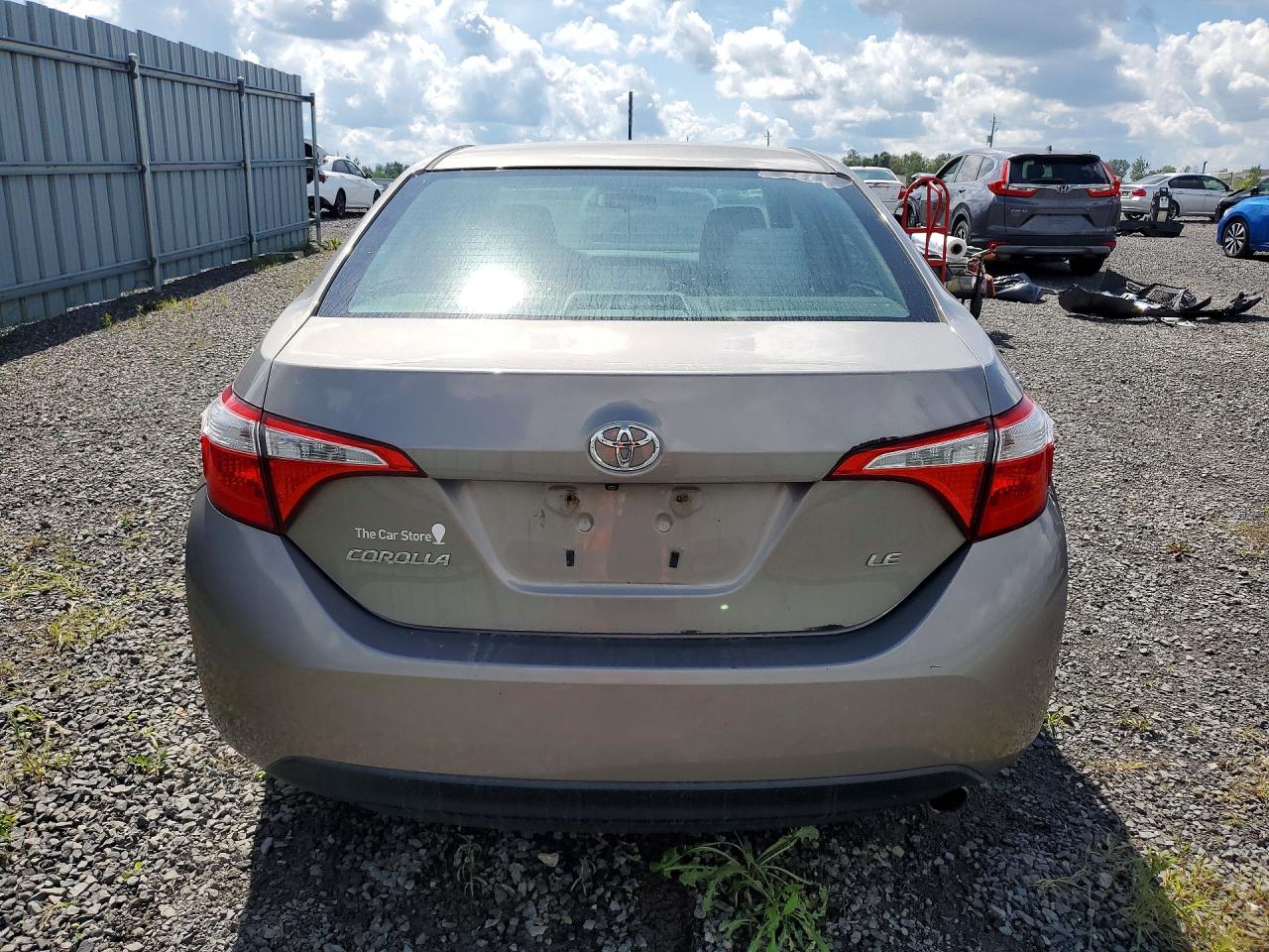 2014 Toyota Corolla Le Желто-коричневый vin: 2T1BURHE2EC040840