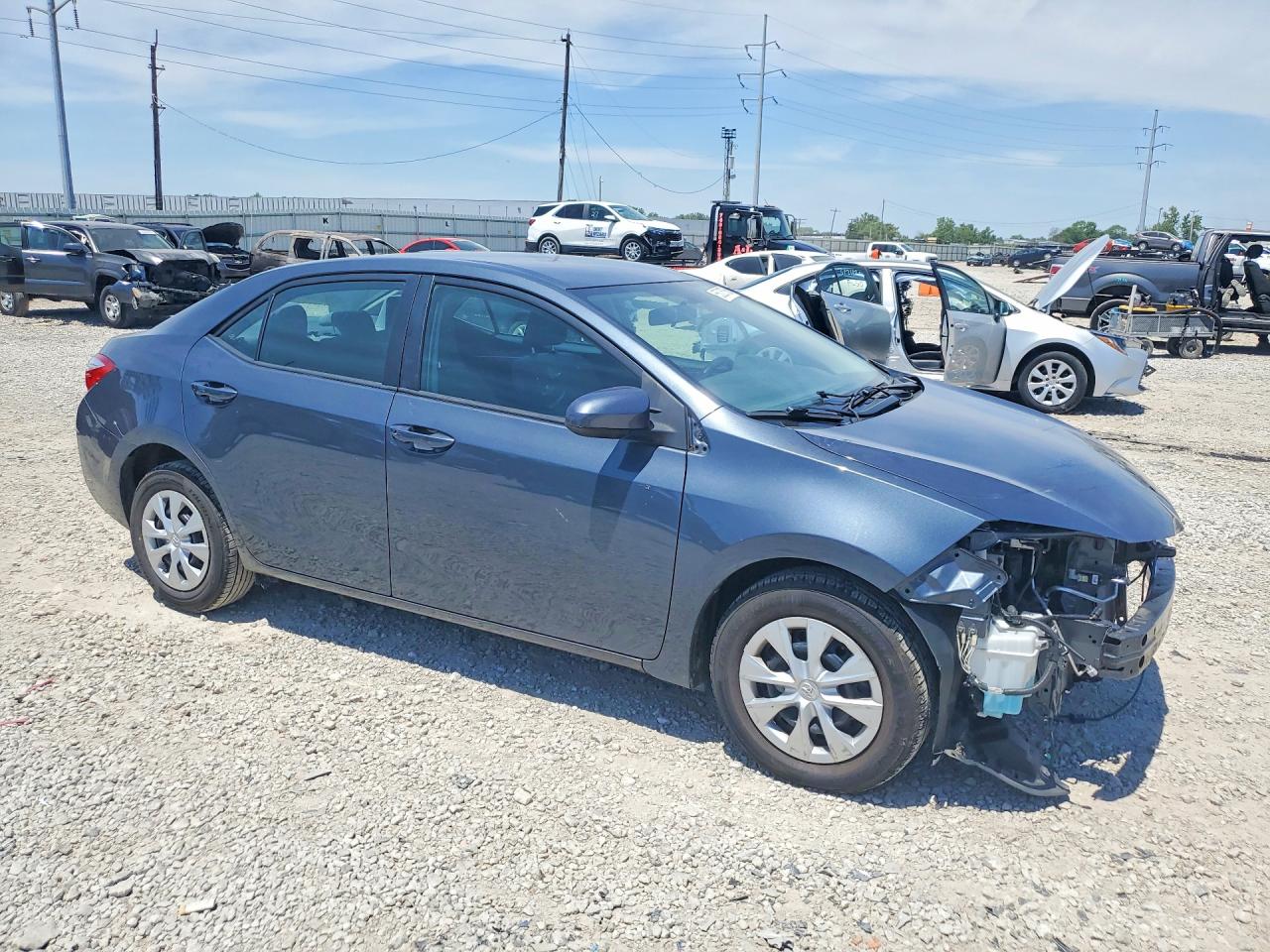 2014 Toyota Corolla L Gray vin: 2T1BURHE2EC043186