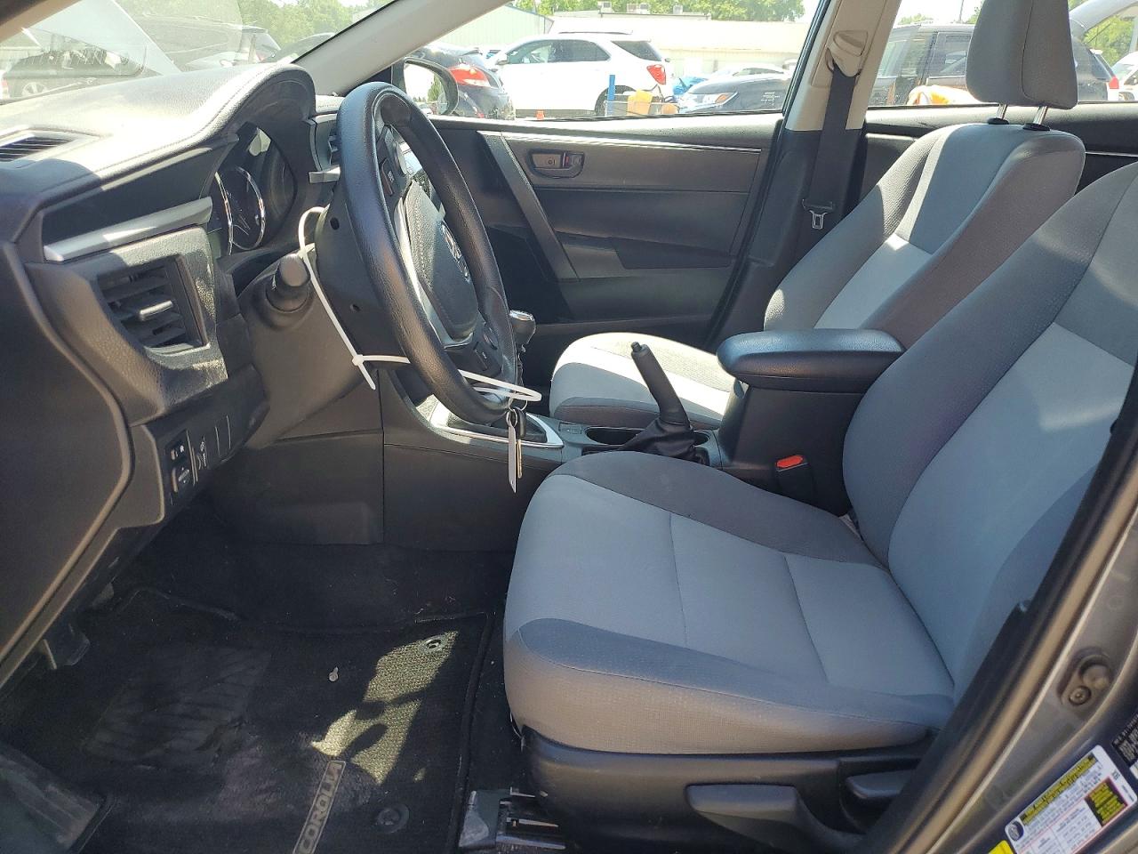 2014 Toyota Corolla L Gray vin: 2T1BURHE2EC043186